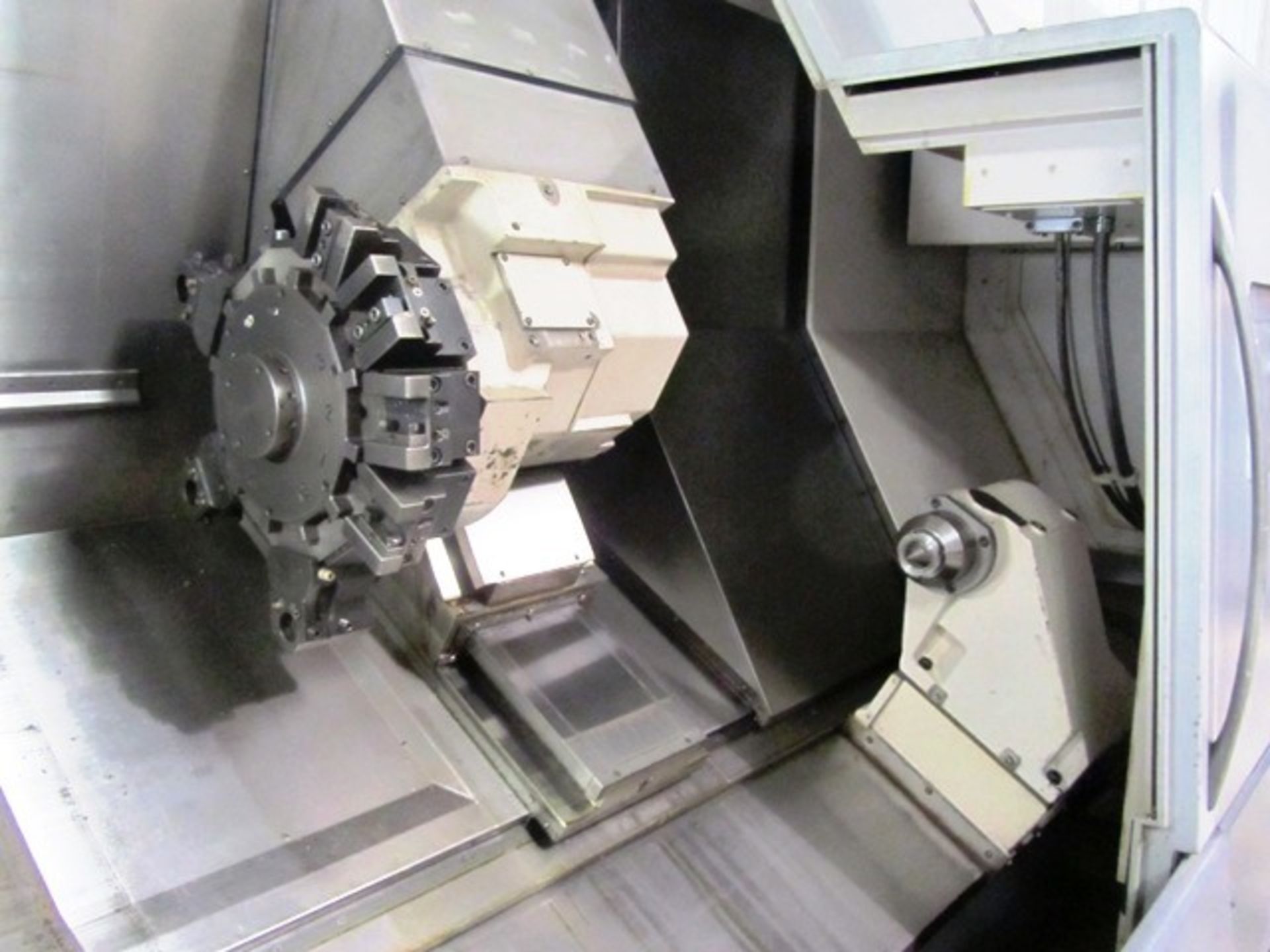 Okuma Space Turn Model LB4000EX - MY C1500 CNC Turning Center with Y-Axis, Milling, C-Axis, 15'' 3- - Bild 3 aus 6