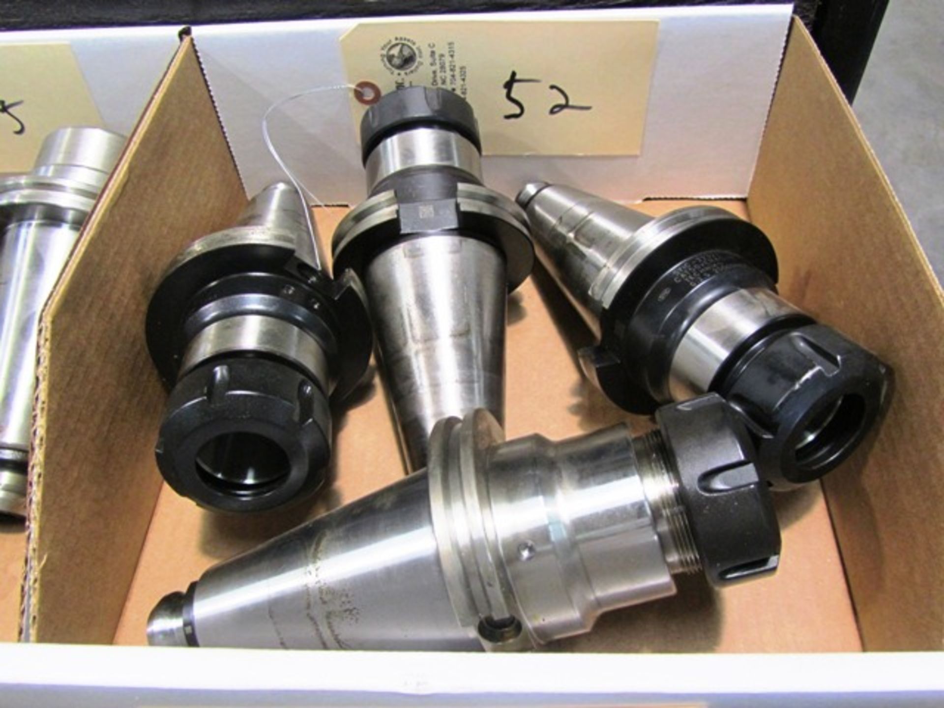 (4) CAT 50 Taper Toolholders