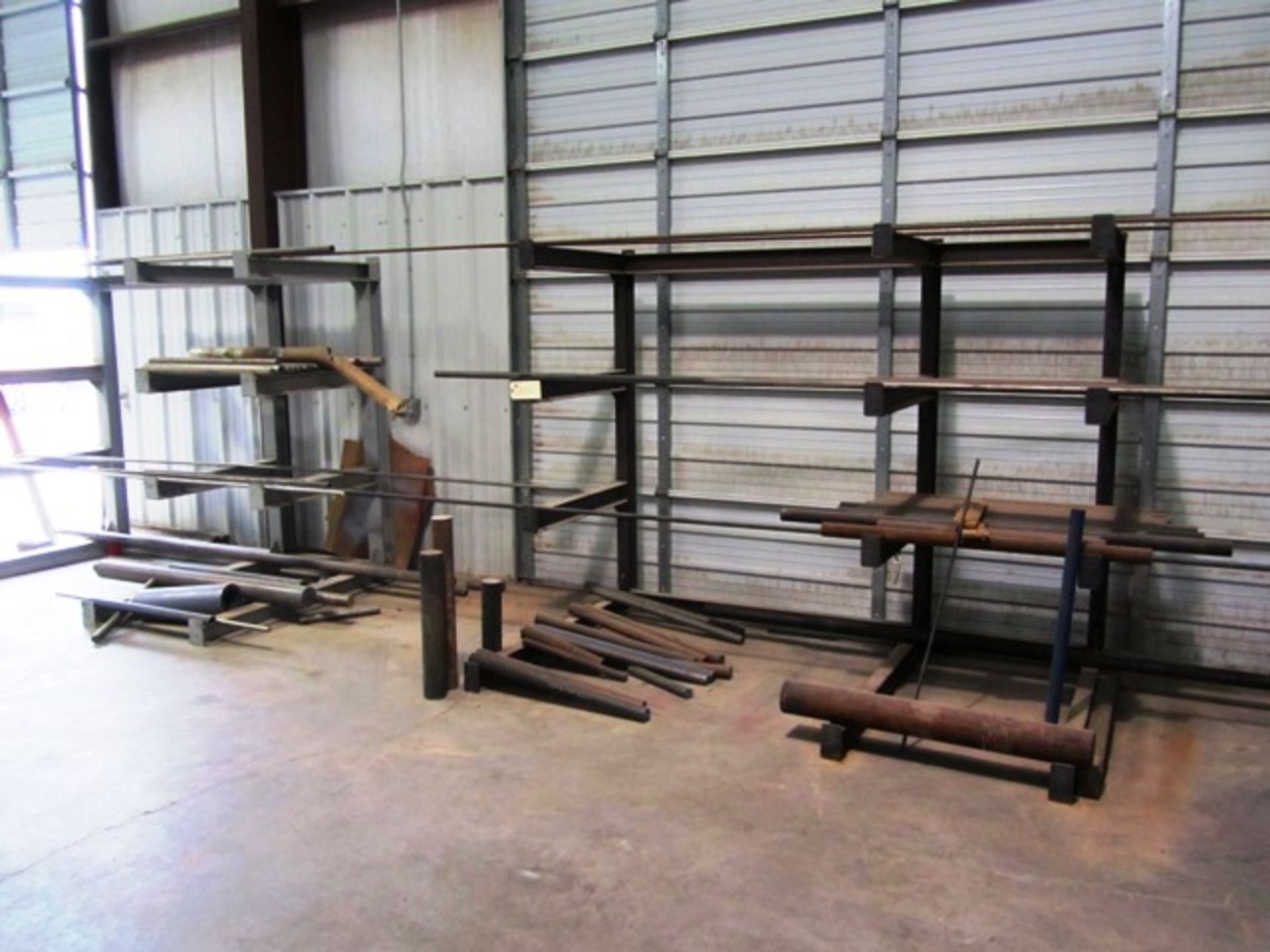 (2) Racks with Steel