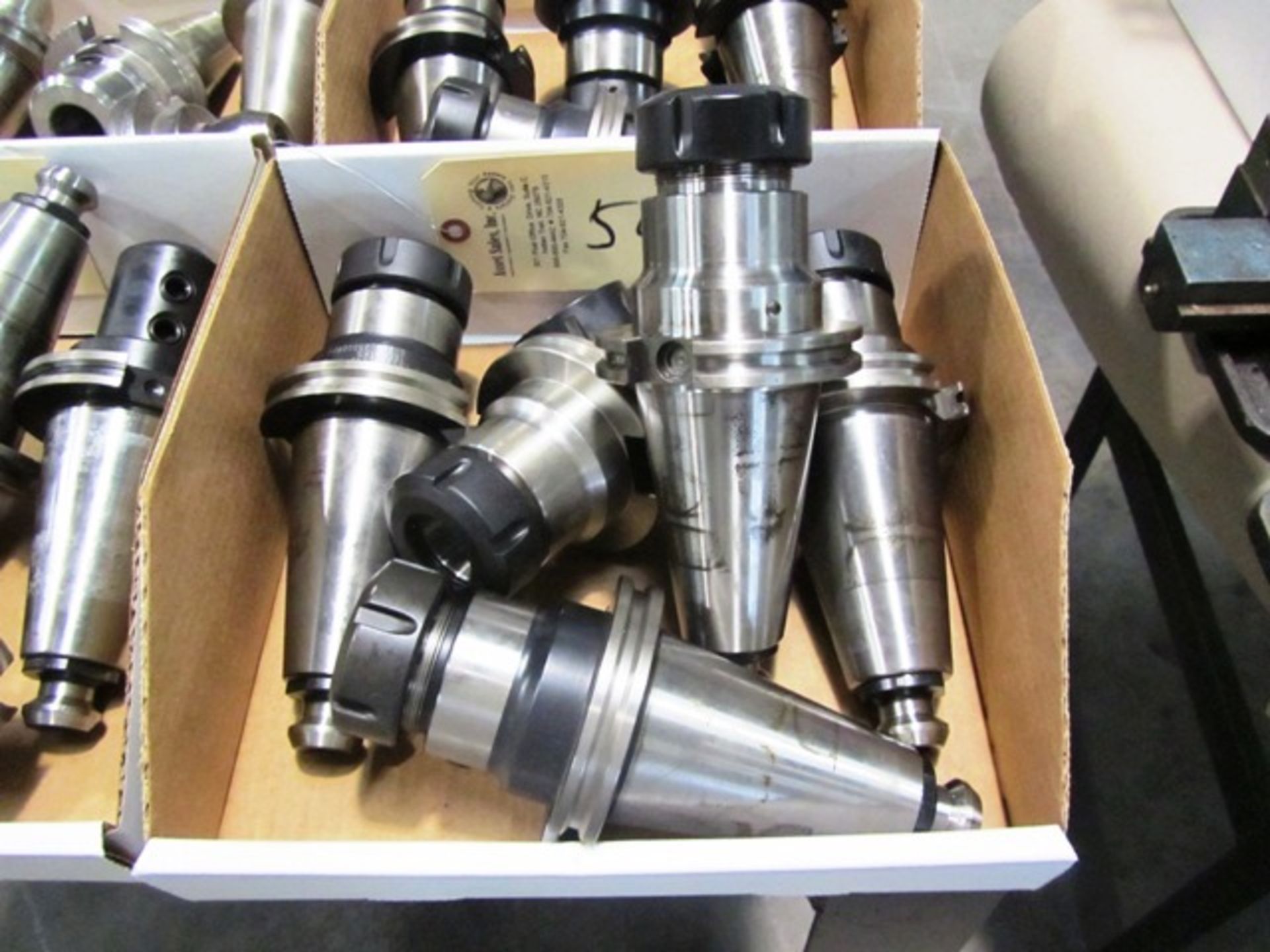 (5) CAT 50 Taper Toolholders