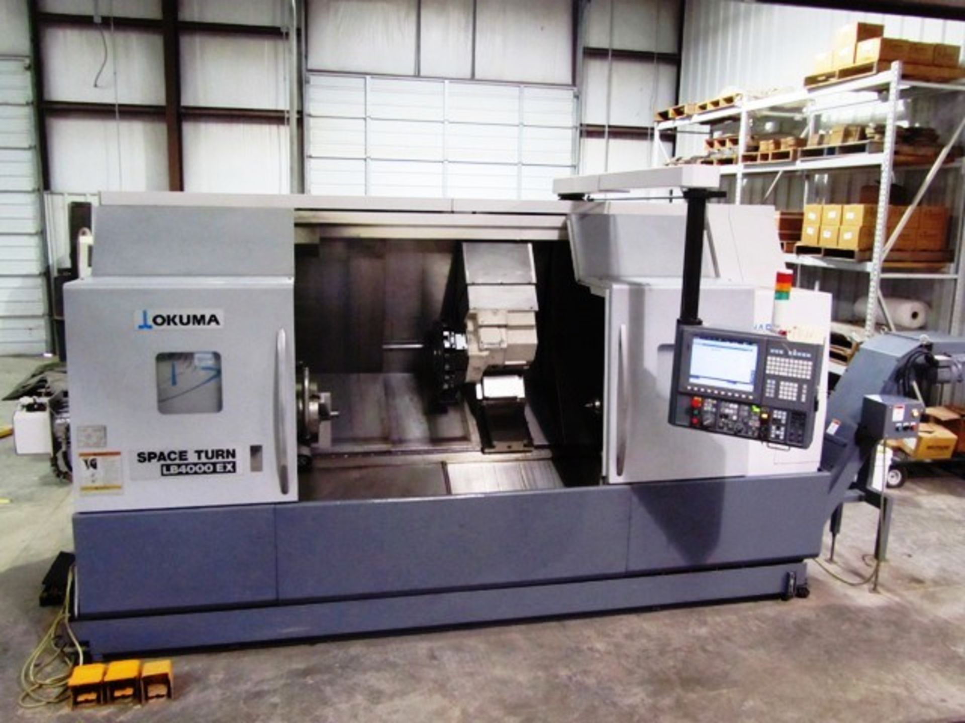 Okuma Space Turn Model LB4000EX - MY C1500 CNC Turning Center with Y-Axis, Milling, C-Axis, 15'' 3- - Bild 6 aus 6