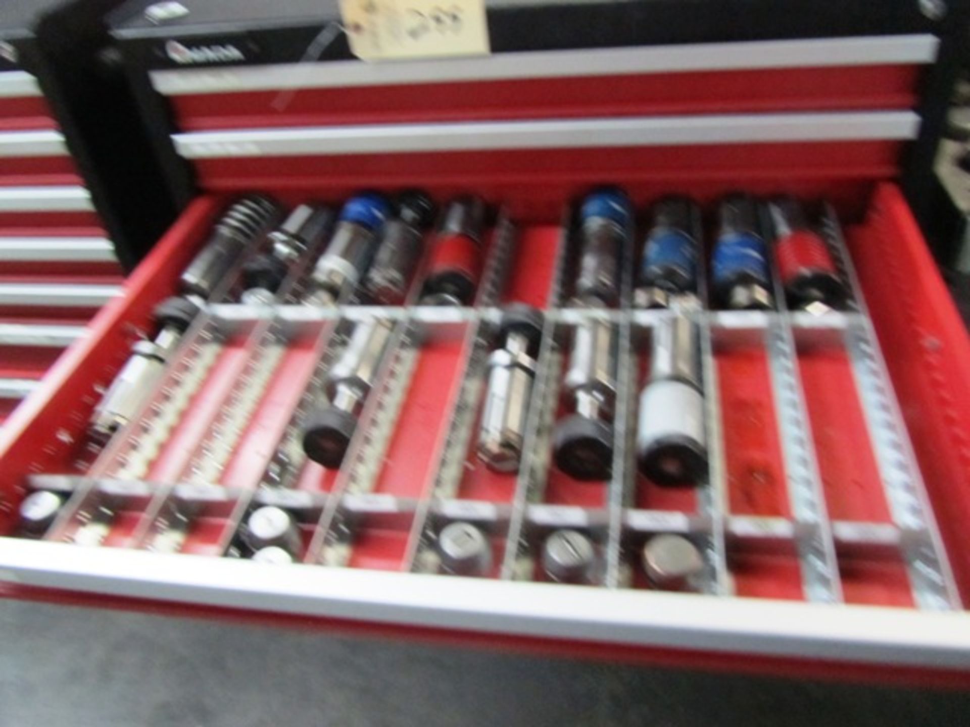 Amada 8 Drawer Portable Tool Cabinet with Turret Punches & Dies - Image 4 of 7