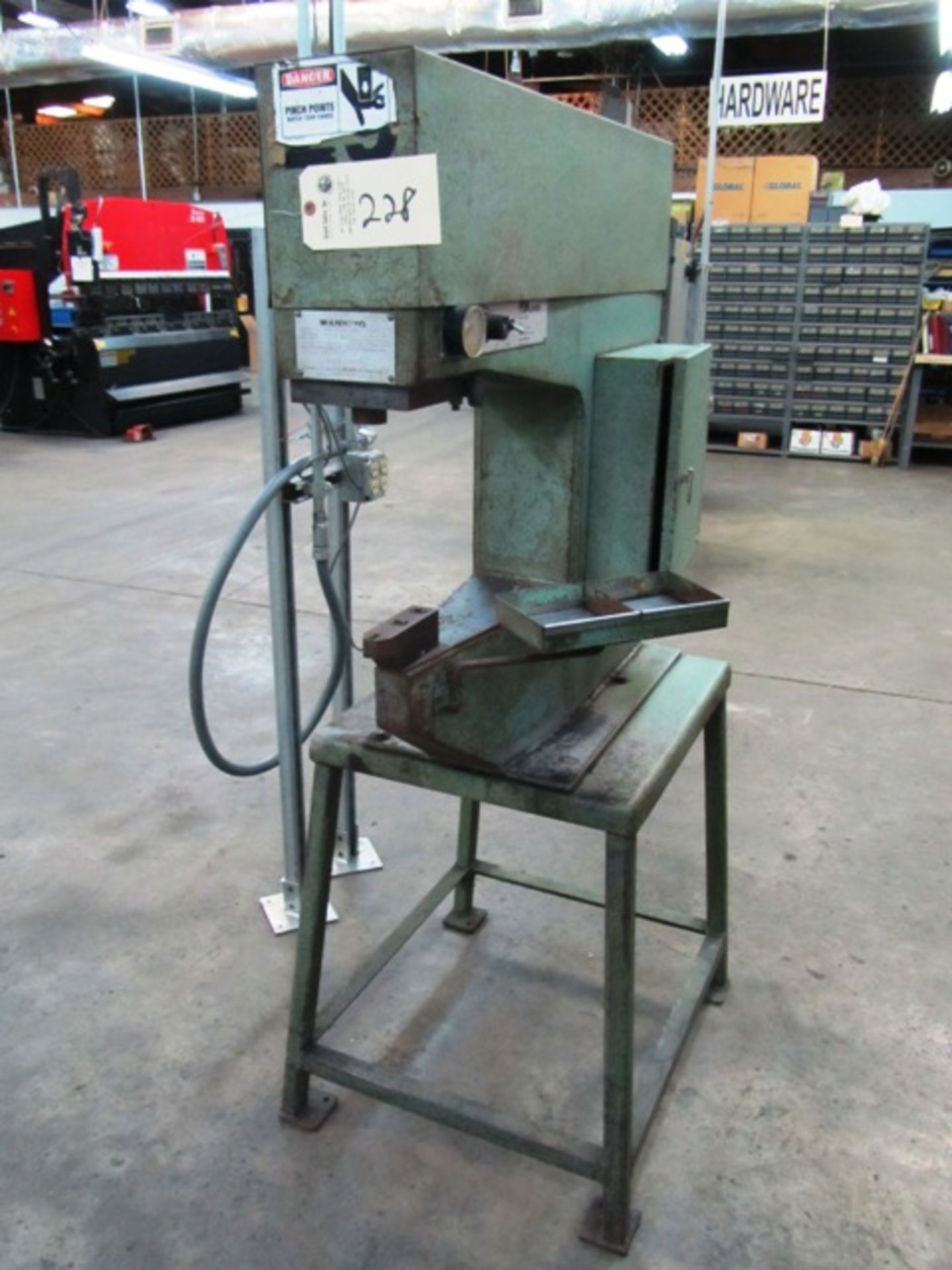 Pemserter Series 4 6-Ton Insertion Press with 18'' Throat Depth, sn:C4-360