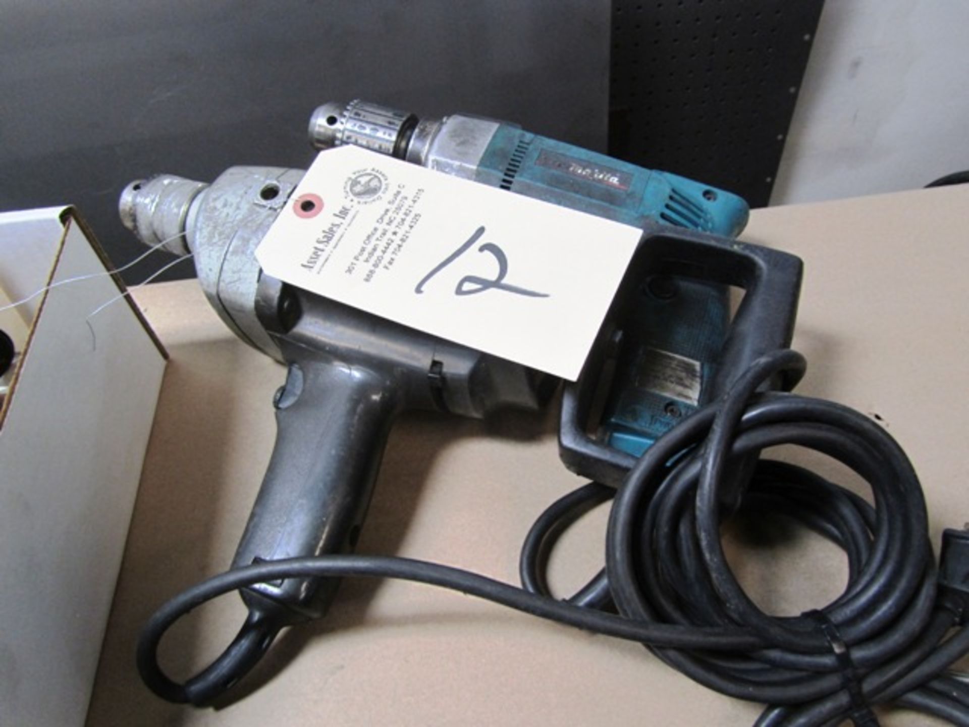 (2) Electric Hand Drills