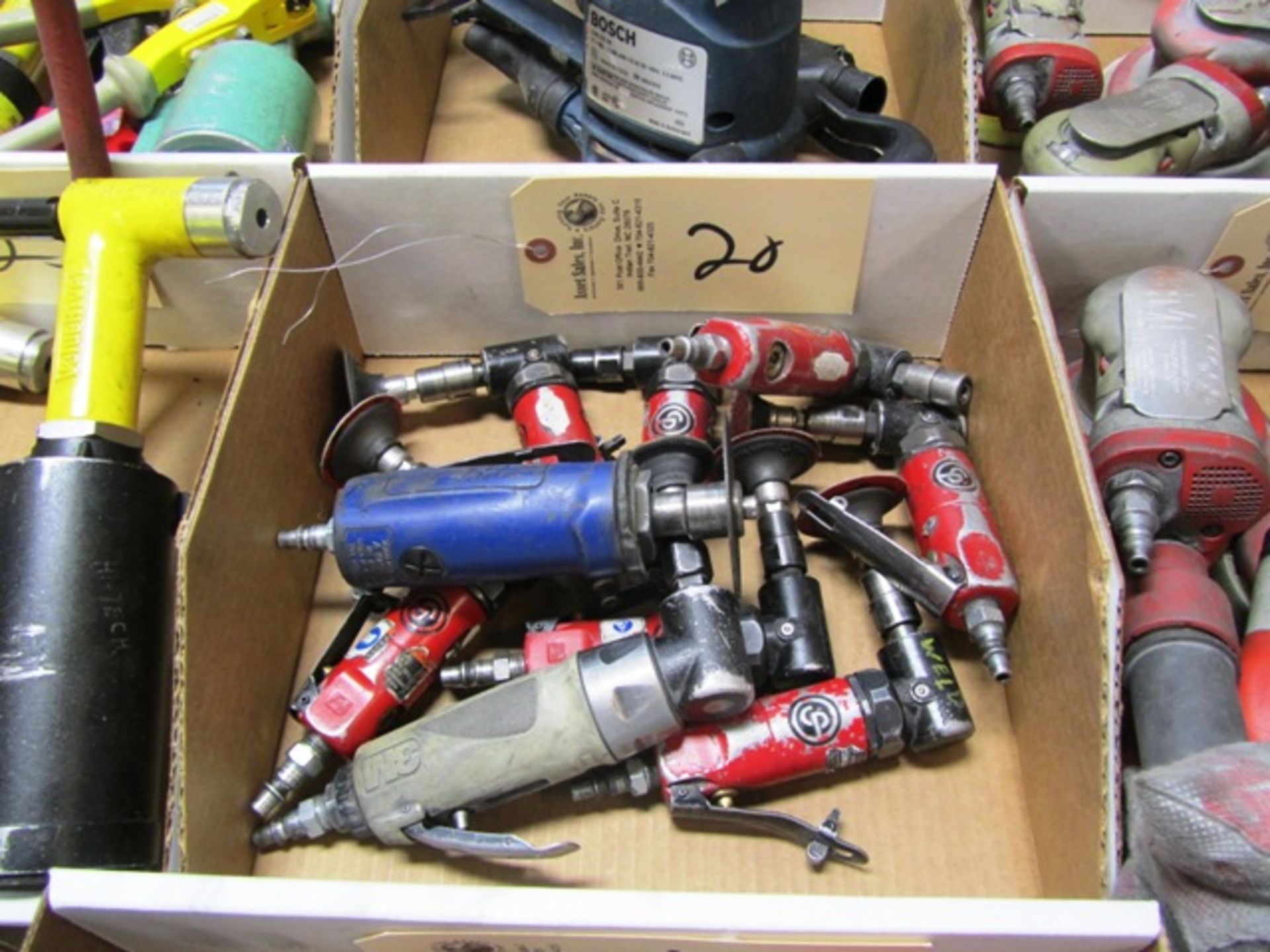 Assorted Pneumatic Die Grinders