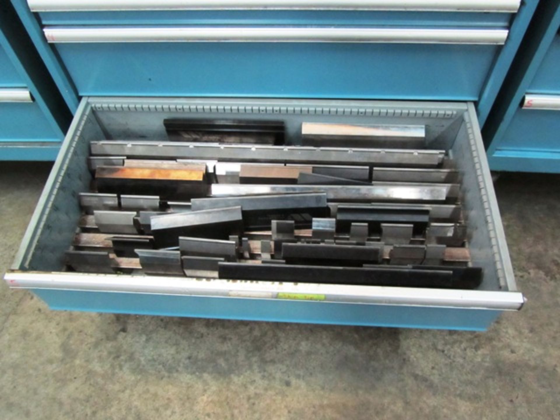 Wilson 5 Drawer Portable Tool Cabinet with Wilson Press Brake Dies - Image 6 of 6