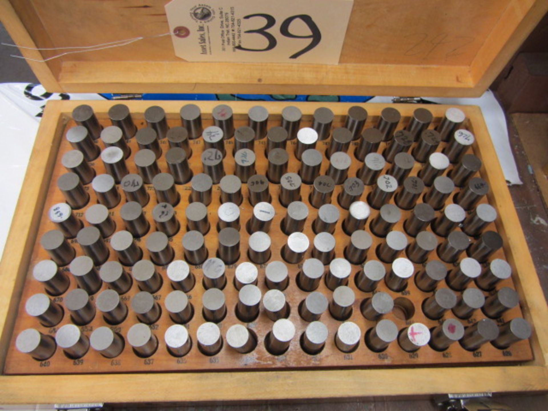 0.626 - 0.750 Pin Gauge Set