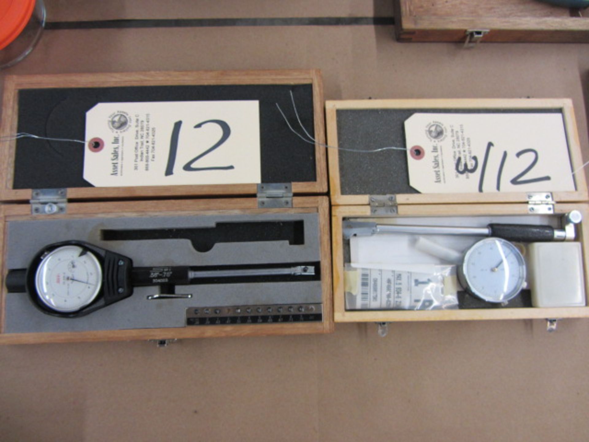 SPI 0.38''-0.75'' Bore Gauge