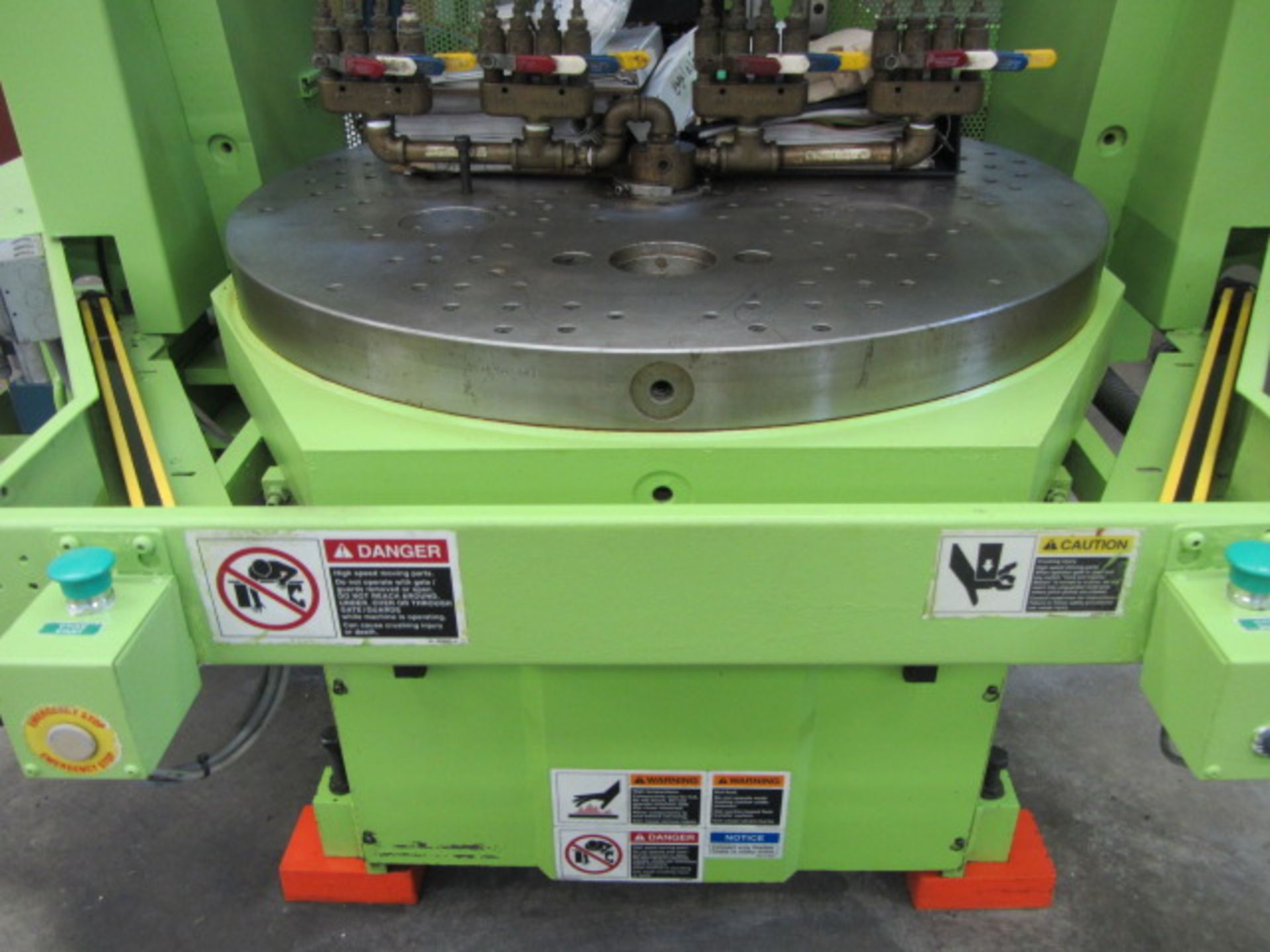 Engel 85 Model ES330H/85US 85 Ton Vertical Plastic Injection Molder with 38'' Diameter 180 Degree - Image 5 of 7