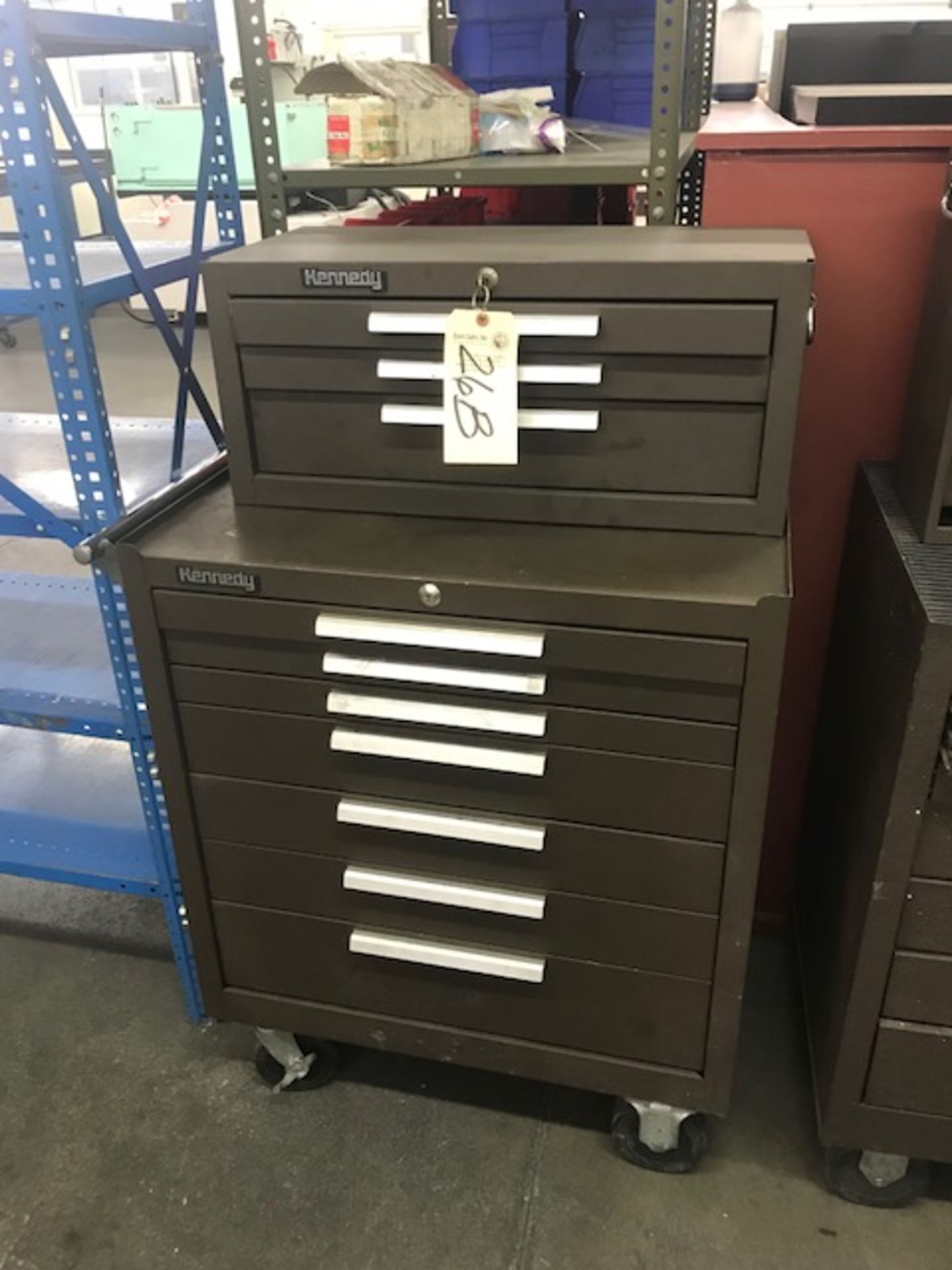 Kennedy 10 Drawer Portable Cabinet