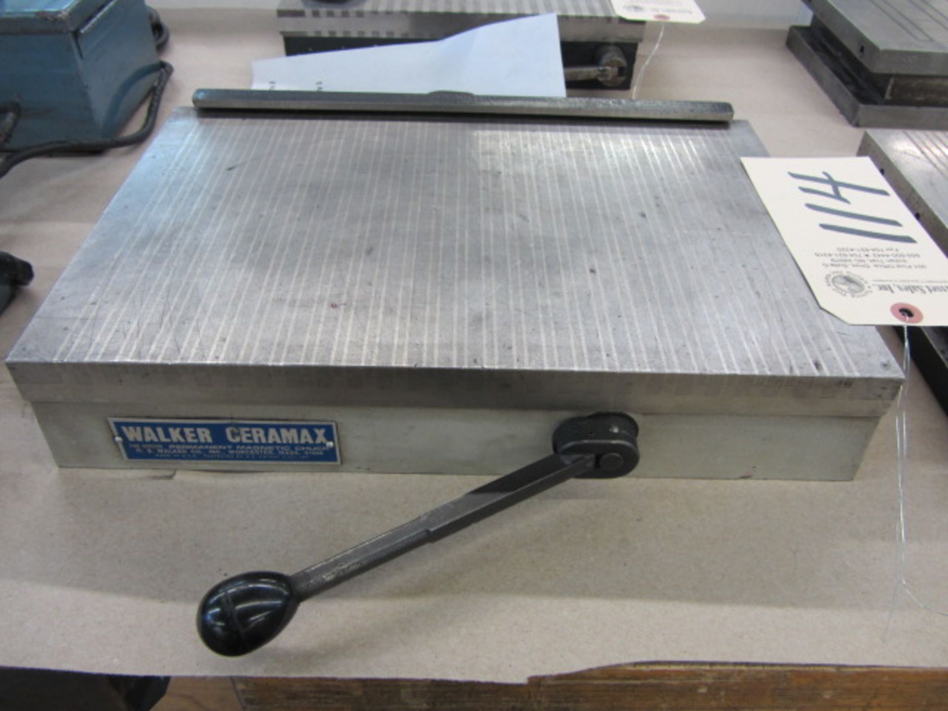 Walker 10'' x 15'' x 2.75'' Permanent Magnetic Chuck