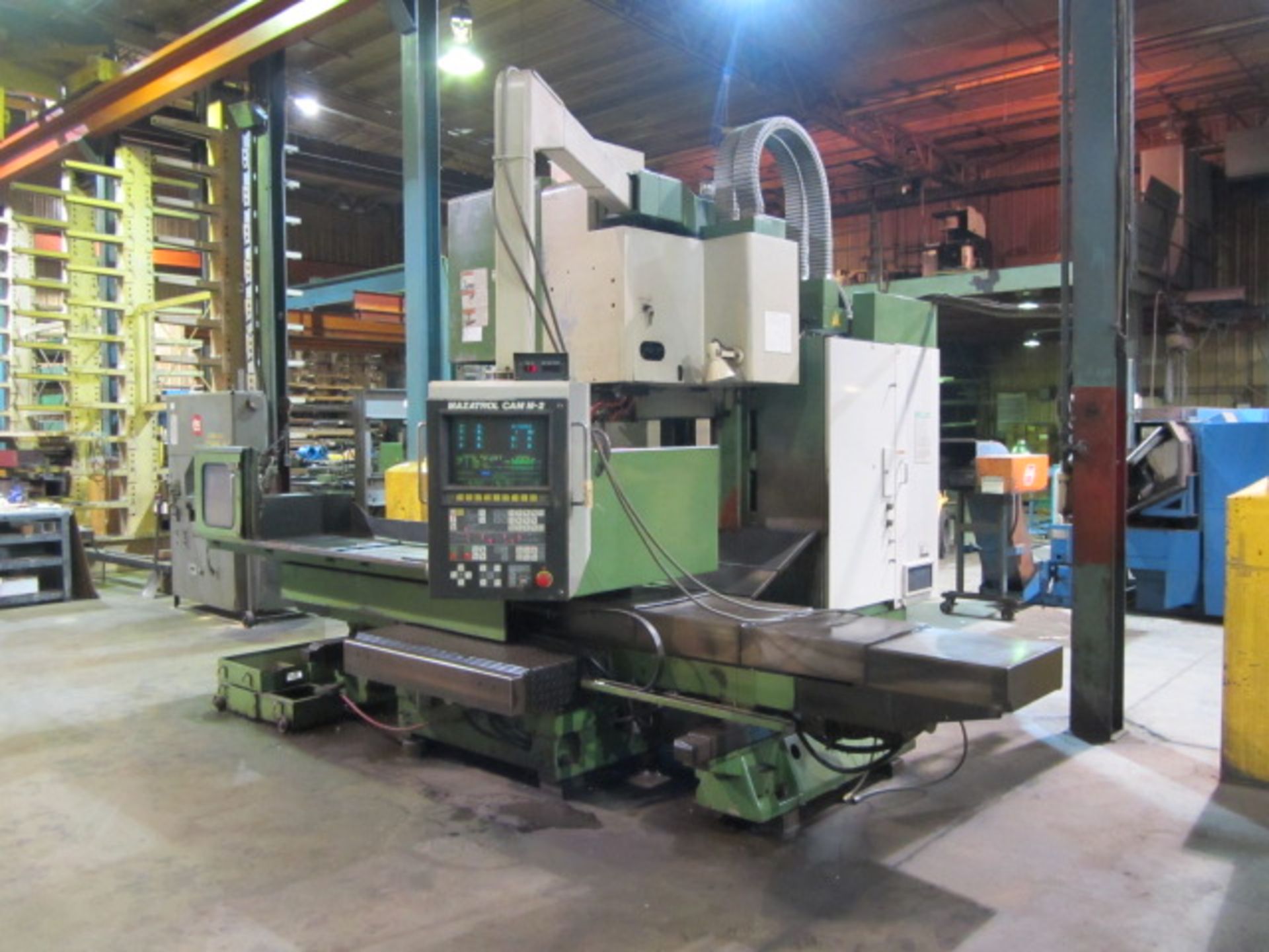 Mazak Model SV-20 Large Capacity CNC Vertical Machining Center with #50 Taper Spindle Speeds to 3600 - Image 4 of 8