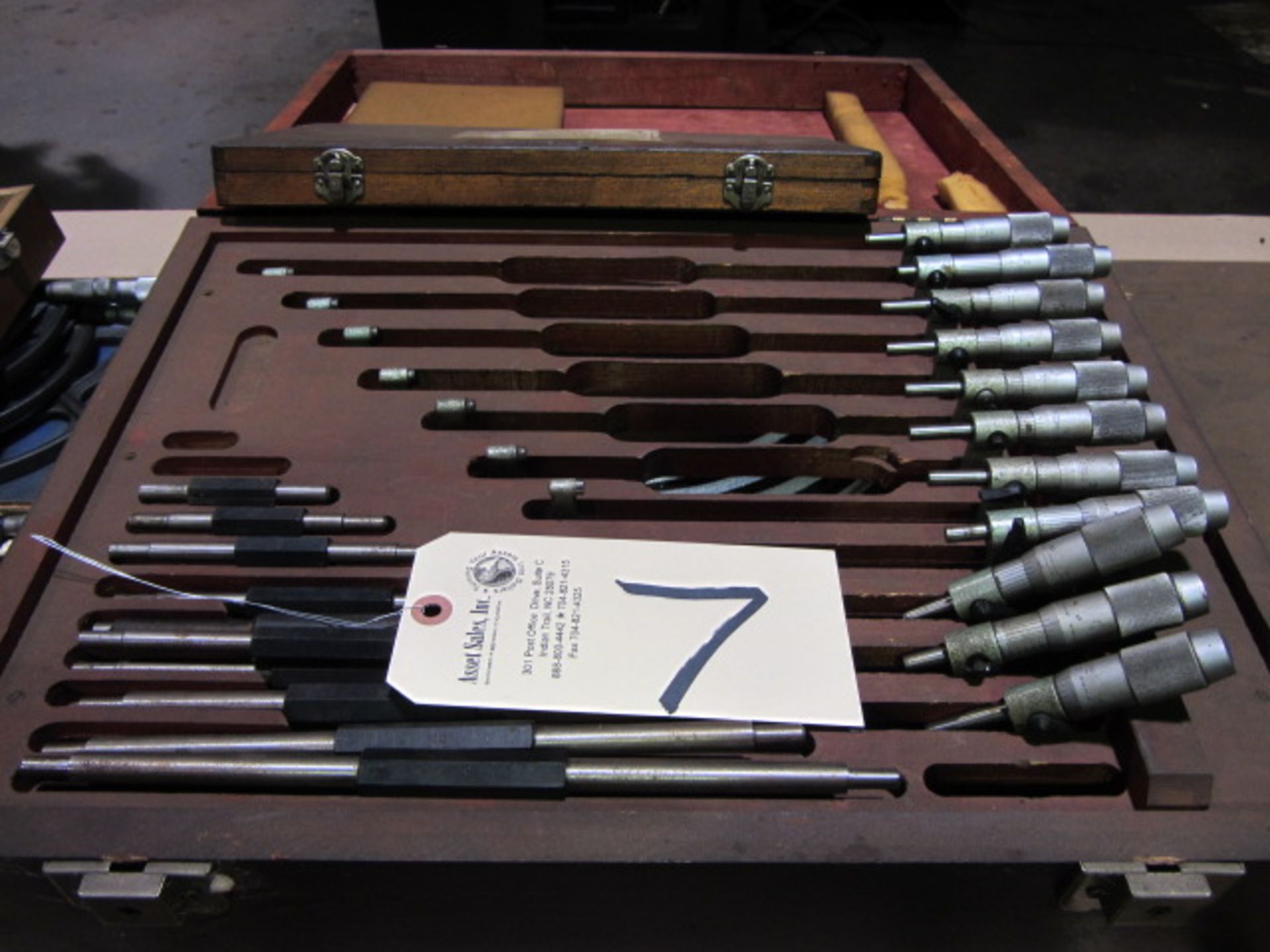 1'' -12'' Micrometer Set with Standards