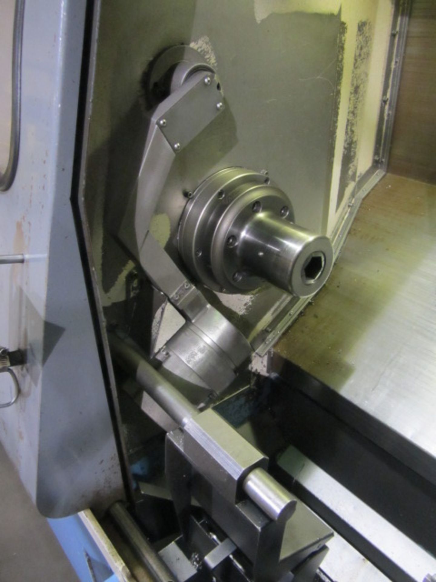 Mazak Model QT 250 CNC Turning Center with 3-Jaw Power Chuck, Collet Chuck, 24'' Centers to - Image 4 of 6