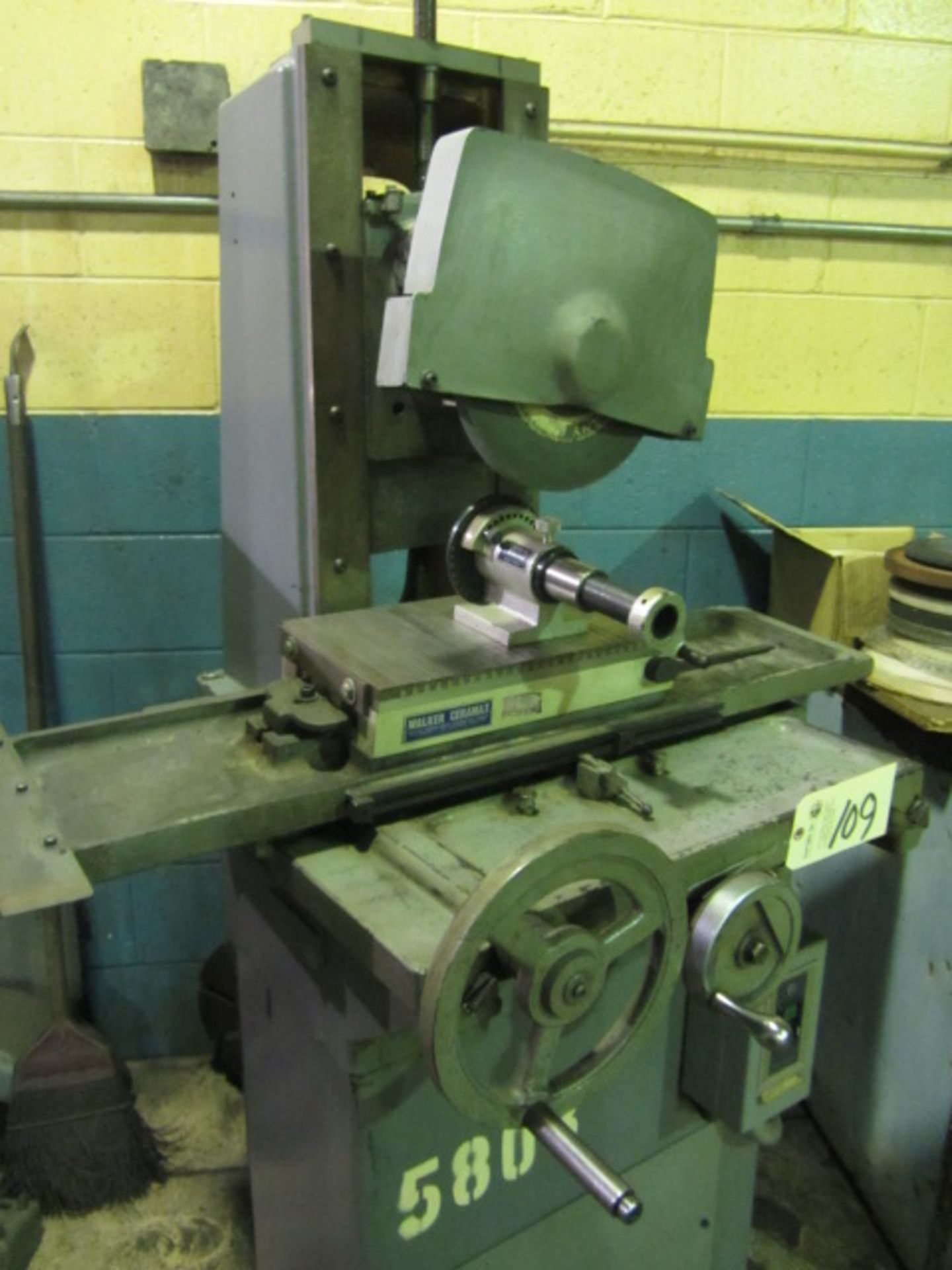 8'' x 16'' Hand Feed Surface Grinder with Walker Mag Chuck, Phase 2 Indexer, sn:5803 - Image 3 of 3