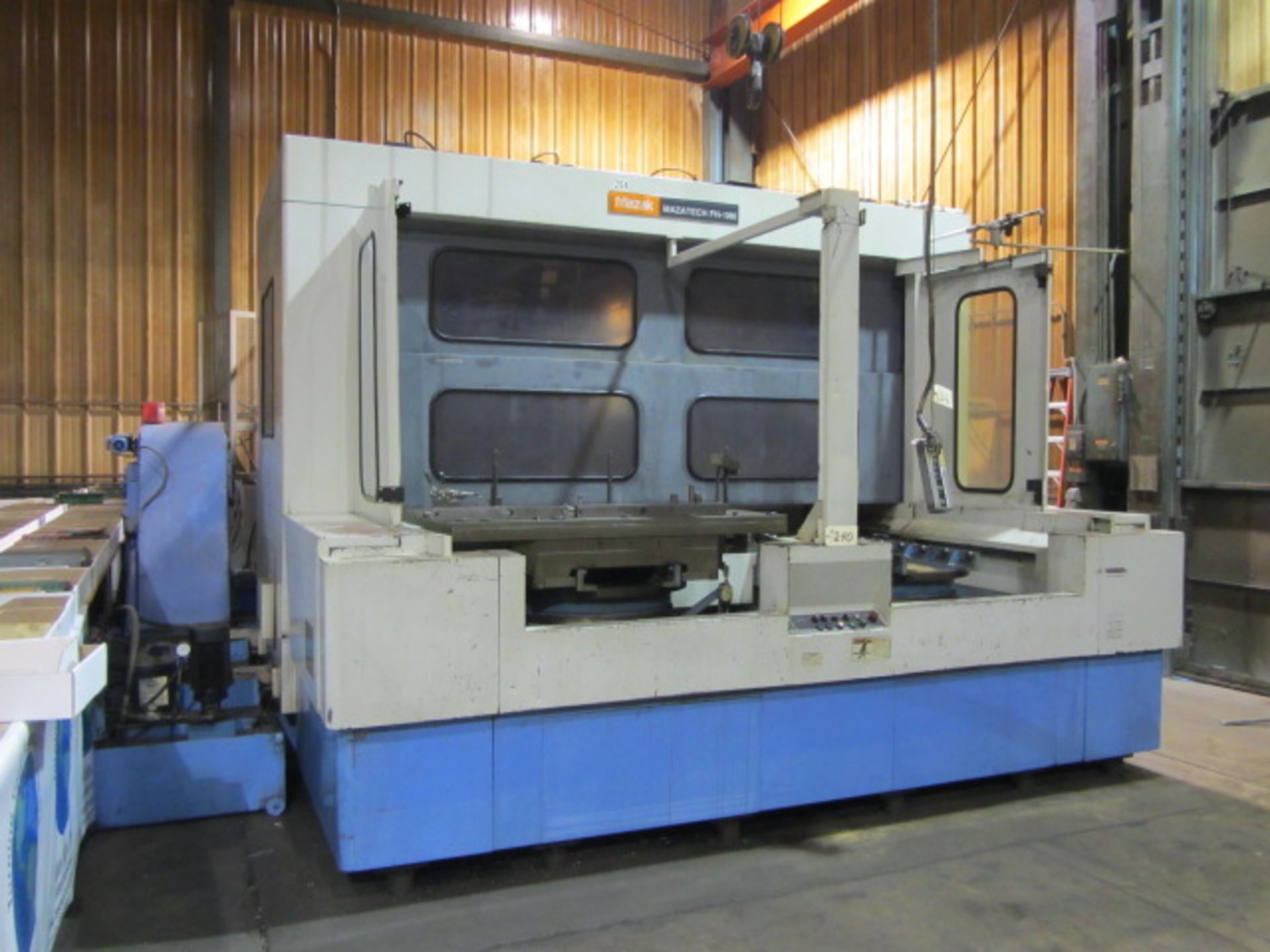 Mazak Model FH-1080 4-Axis CNC Horizontal Machining Center with (2) 39'' x 39'' Pallets, .001Degree,