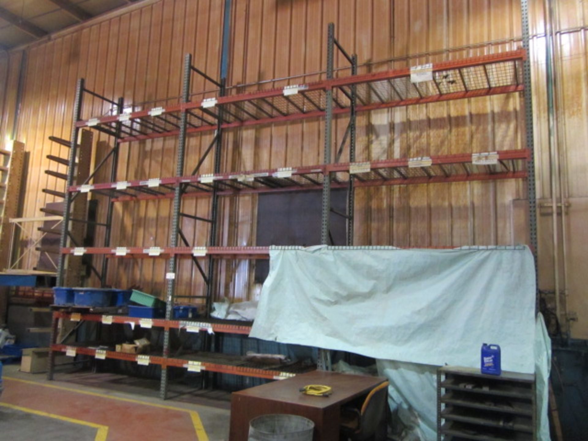 3 Sections Pallet Racking