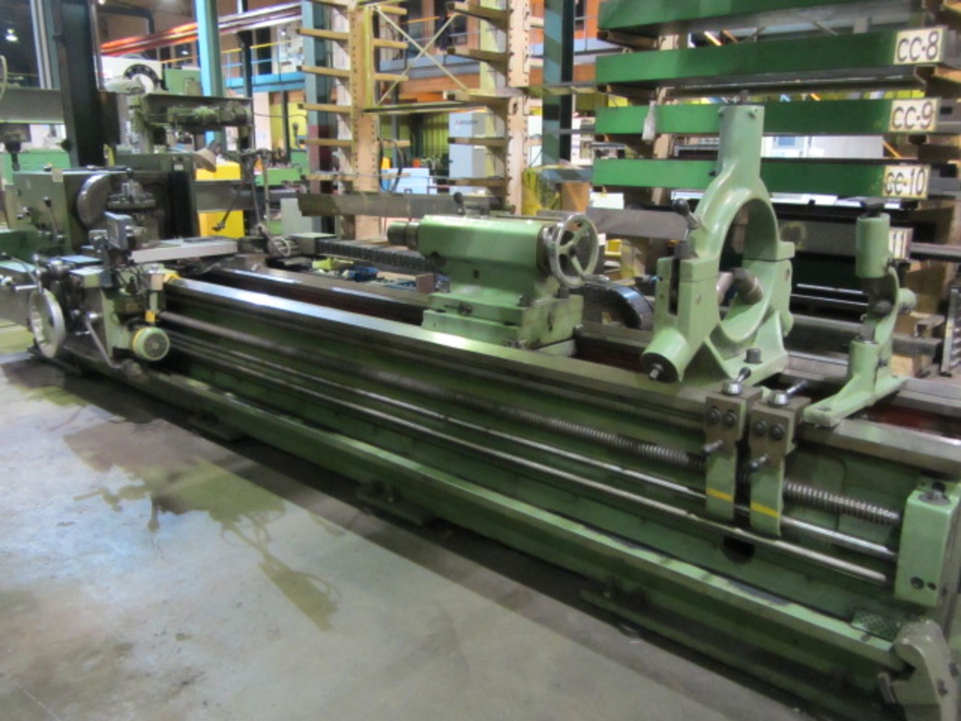 TOS Model X1422M 28'' Swing x 144'' Centers Heavy Duty Oilfield Lathe with 4'' Spindle Bore, 16'' - Image 6 of 7