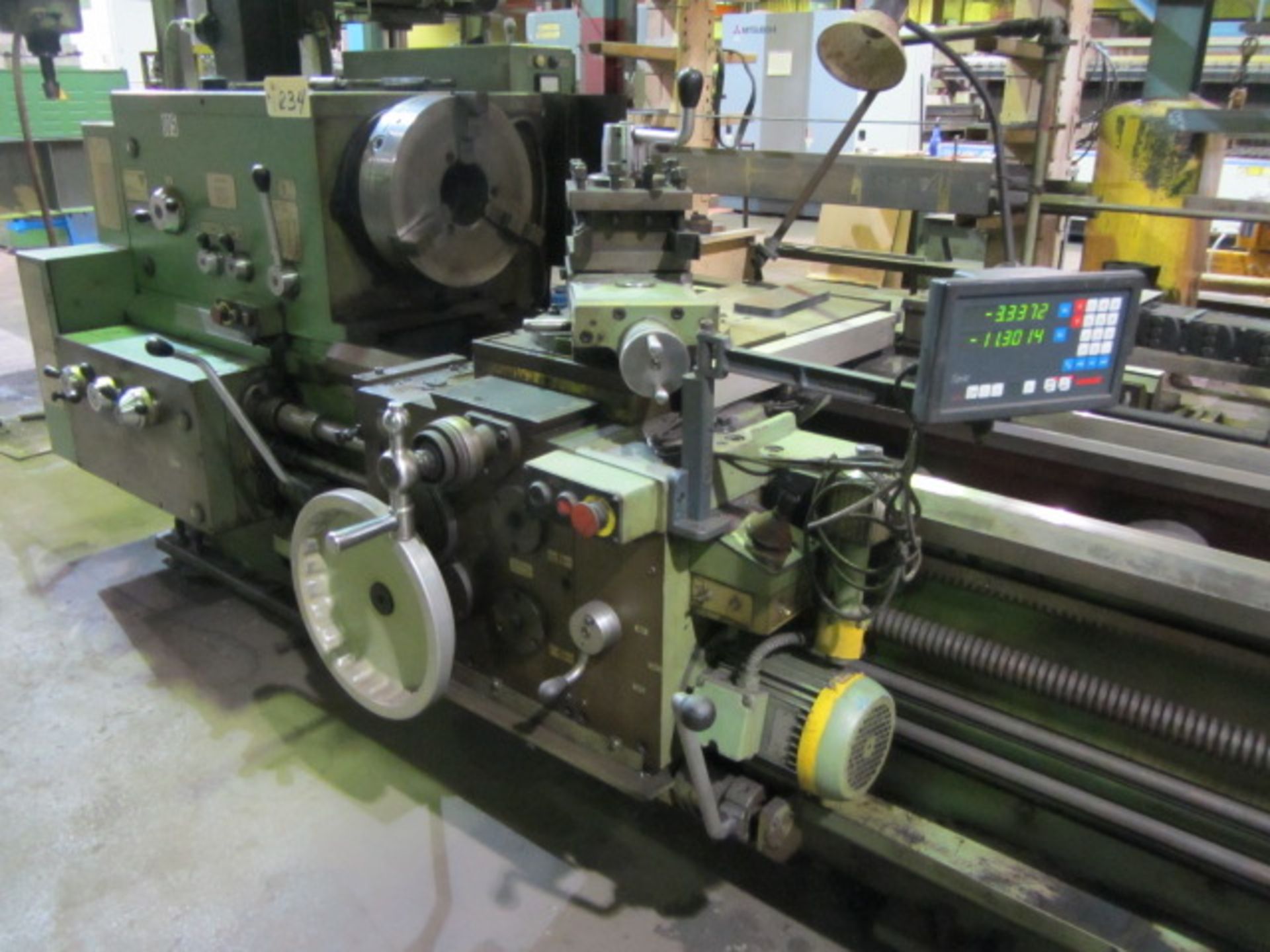 TOS Model X1422M 28'' Swing x 144'' Centers Heavy Duty Oilfield Lathe with 4'' Spindle Bore, 16'' - Image 7 of 7