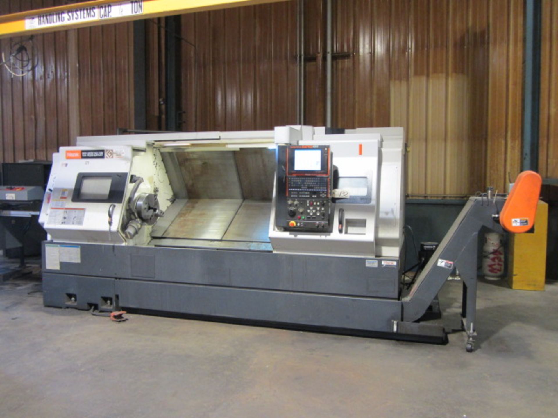 Mazak Model QT Nexus 350-IIMY CNC Turning Center with Y-Axis, Milling, 15'' 3-Jaw Power Chuck,