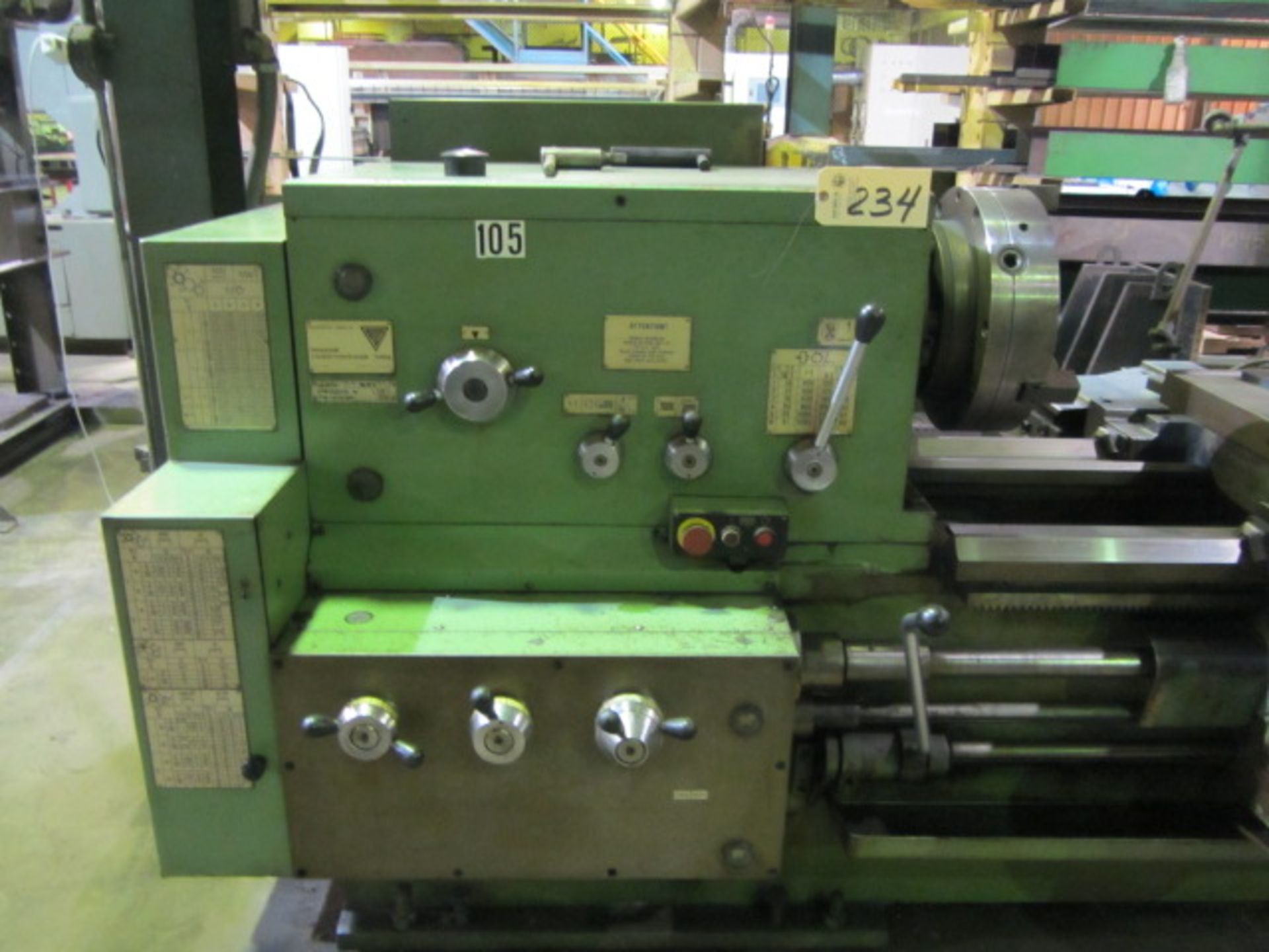 TOS Model X1422M 28'' Swing x 144'' Centers Heavy Duty Oilfield Lathe with 4'' Spindle Bore, 16'' - Image 2 of 7