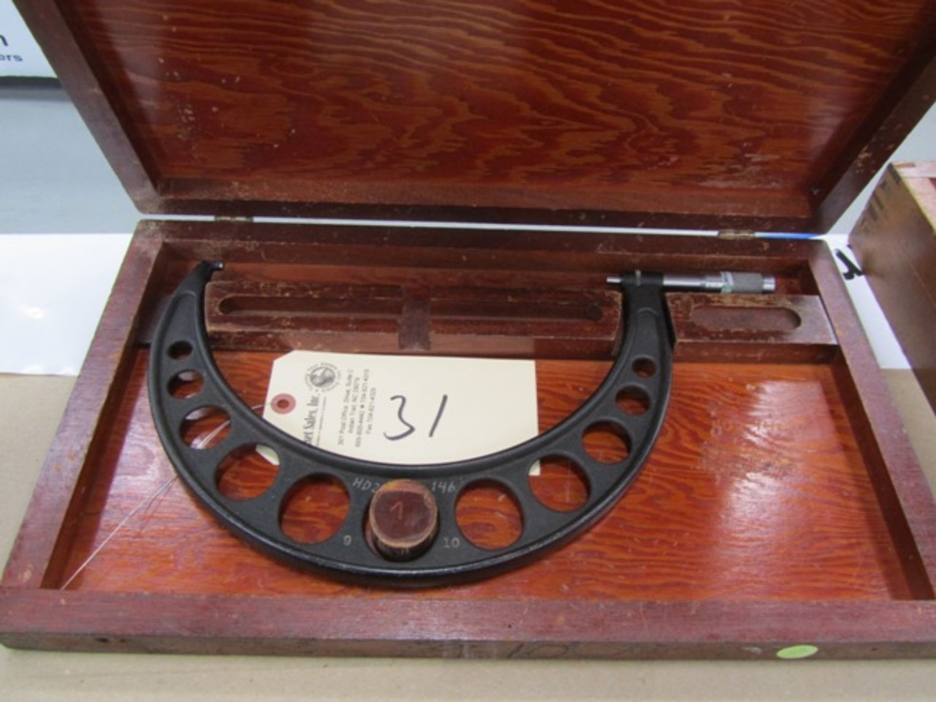 Starrett 9'' - 10'' Micrometer