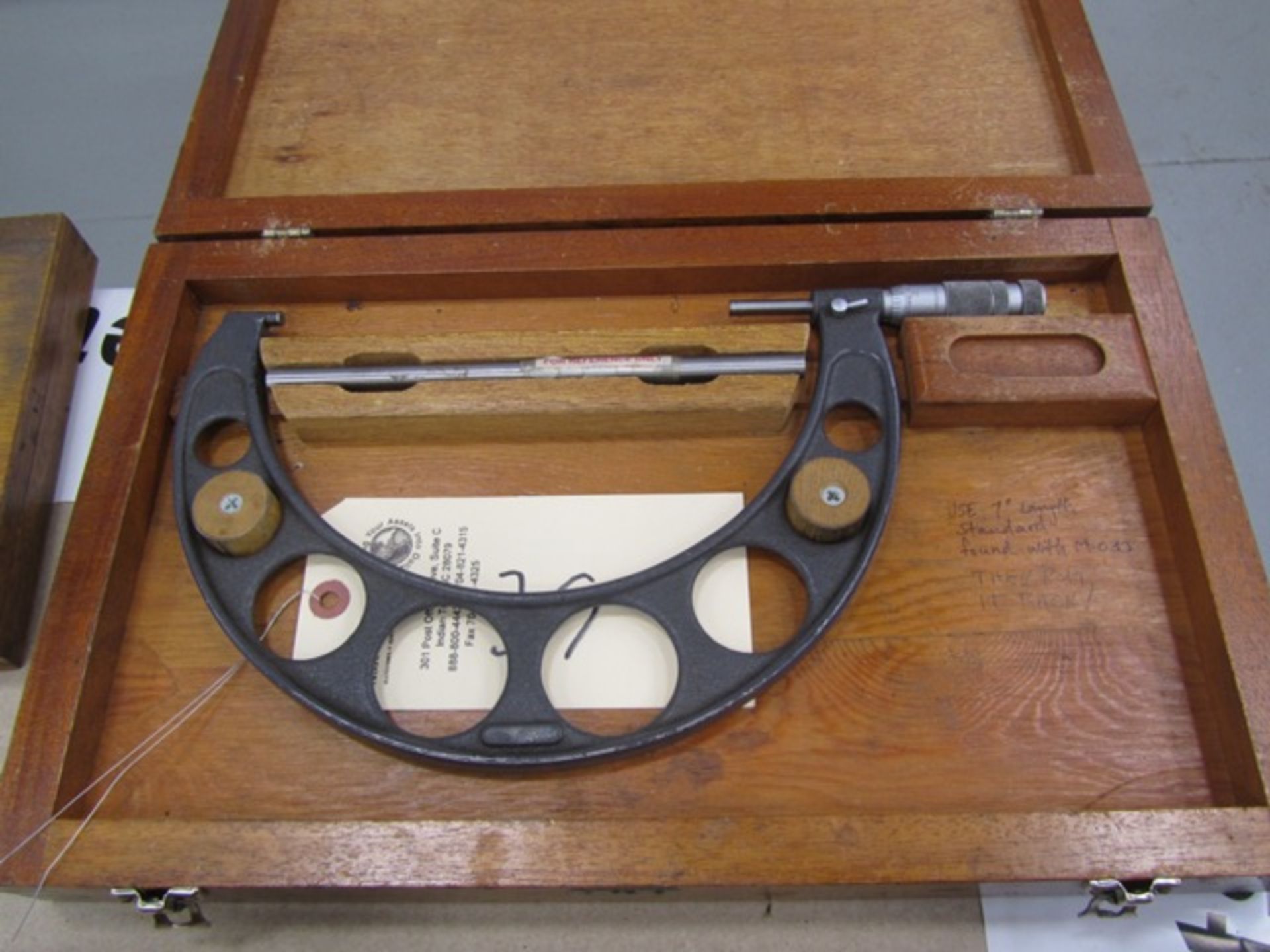 Brown & Sharpe 7'' - 8'' Micrometer