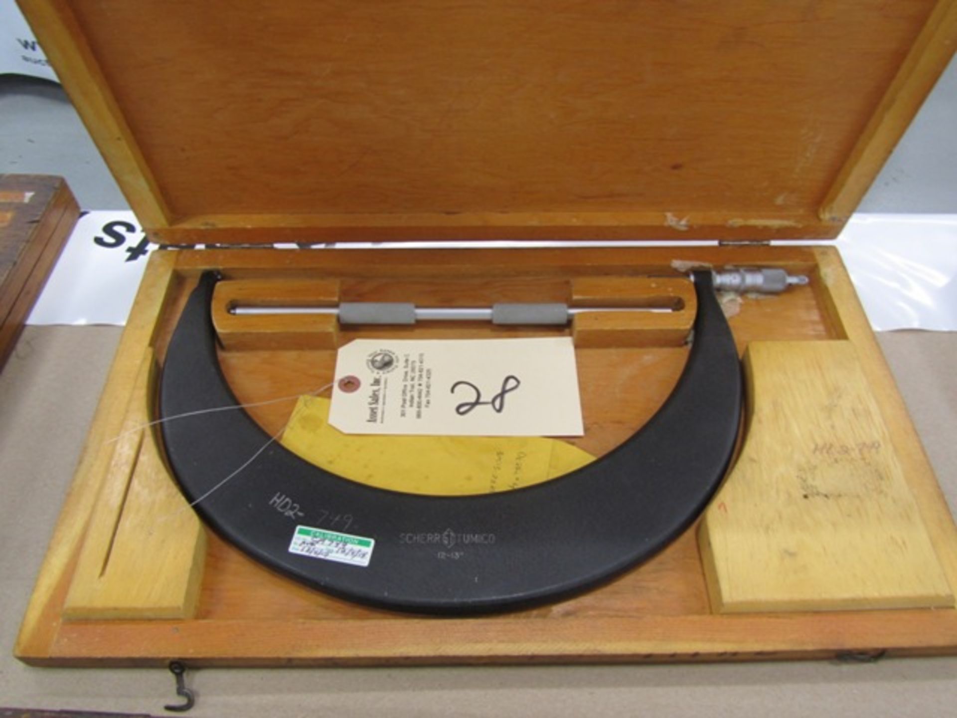 Scherr Tumico 12'' - 13'' Micrometer