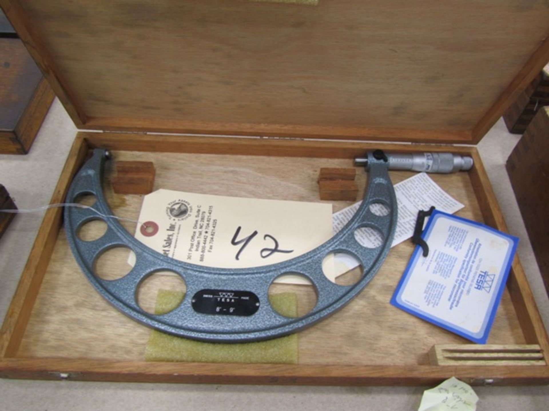 Tesa 8'' - 9'' Micrometer