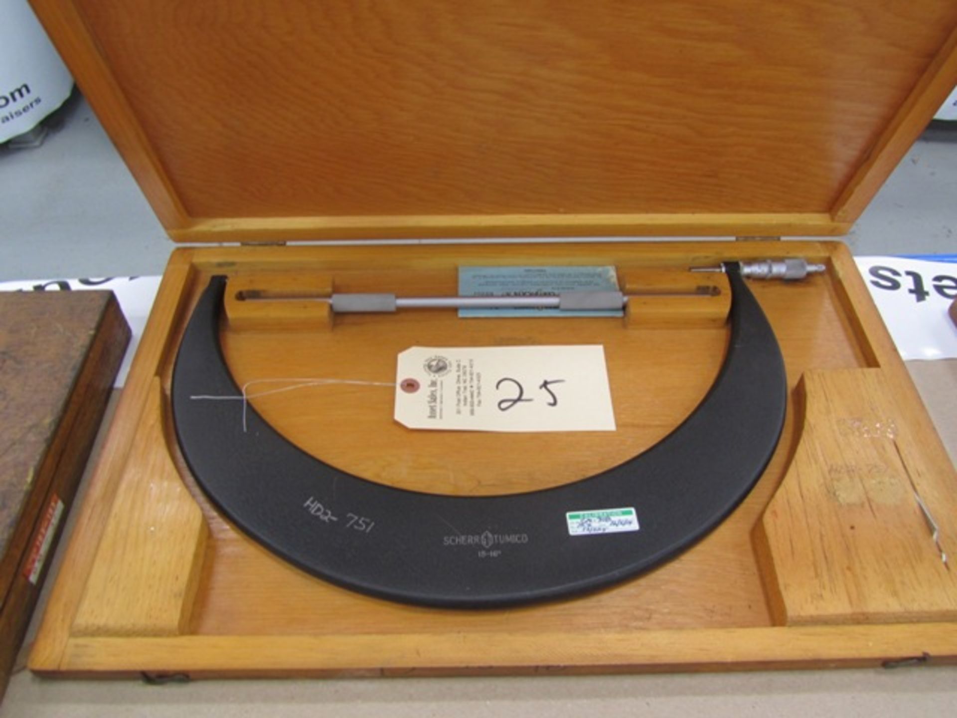 Scherr Tumico 15'' - 16'' Micrometer
