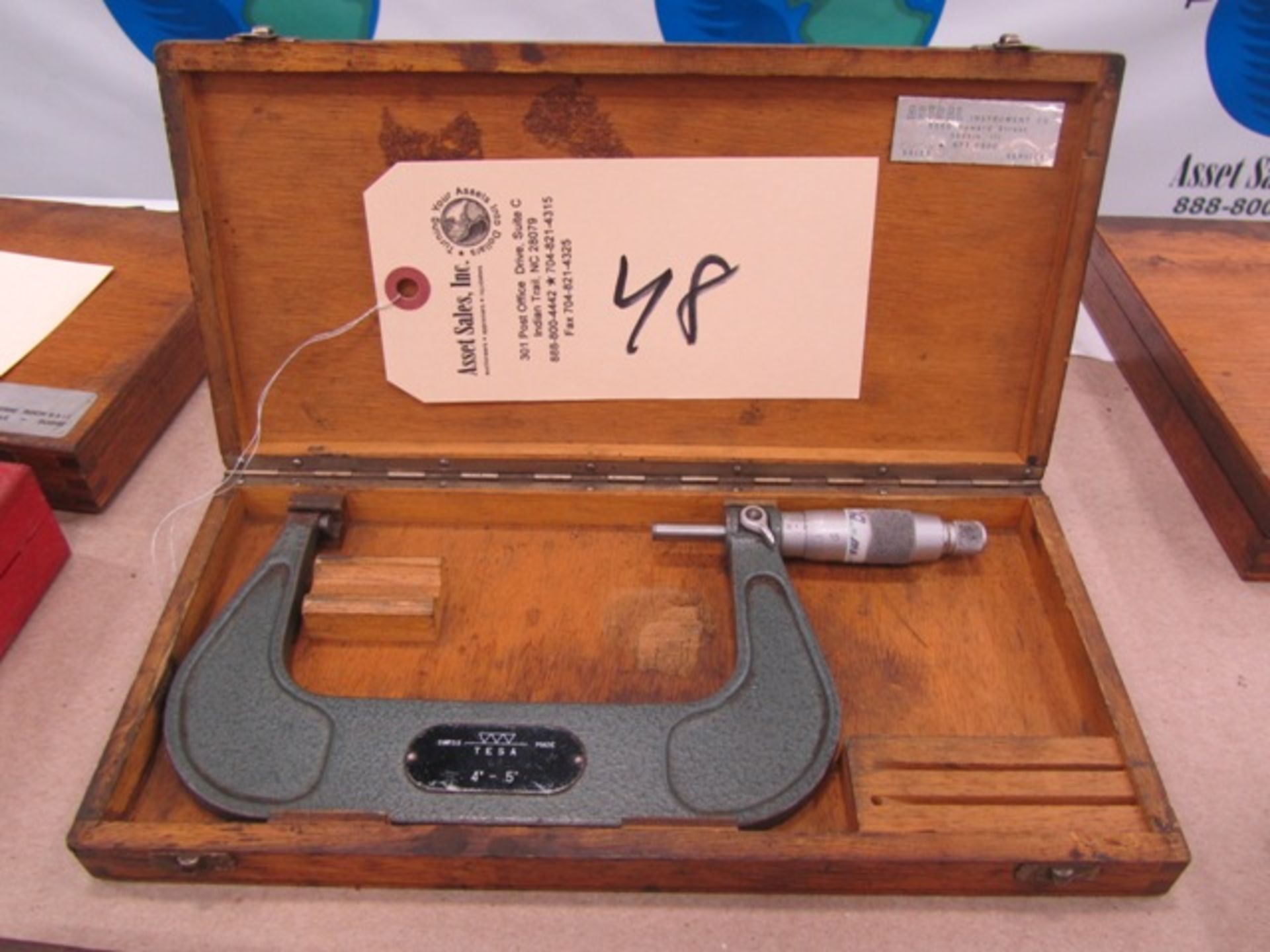 Tesa 4'' - 5'' Micrometer