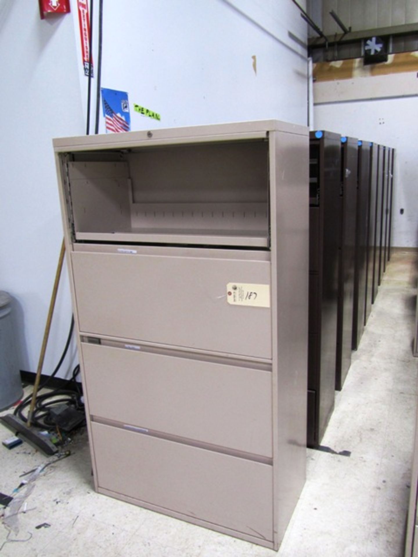(9) Lateral Filing Cabinets