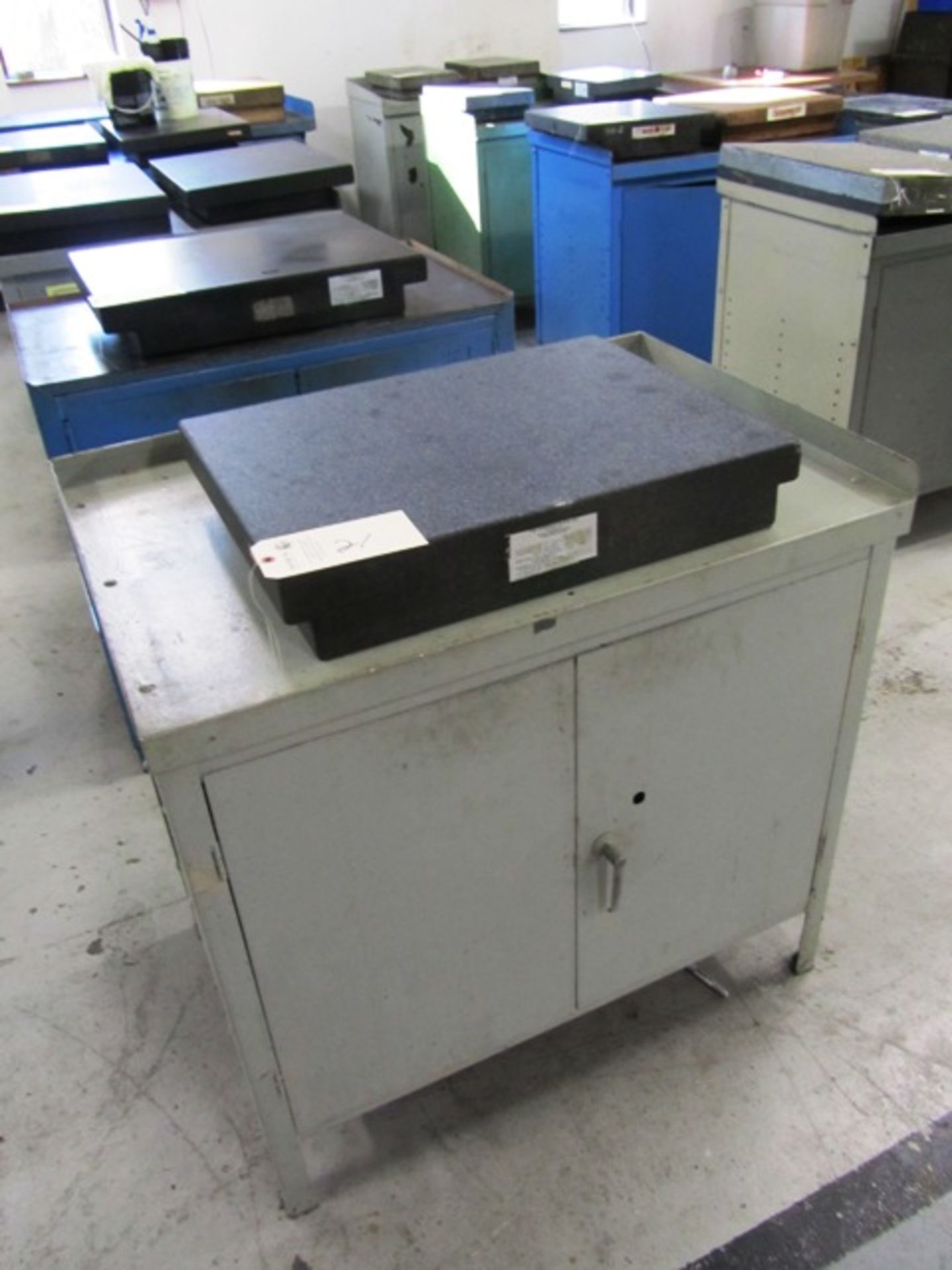 18'' x 24'' Granite Surface Plate with Cabinet