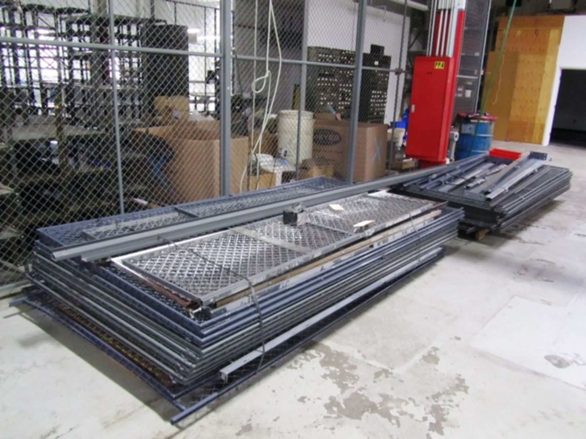 Disassembled Maintenance Gage (on pallets)