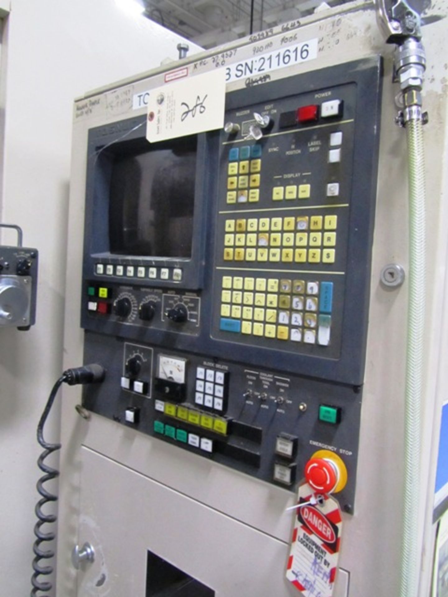 Toshiba Shibaura Model BMC50B CNC Horizontal Machining Center with (2) 19.7'' x 19.7'' - Image 2 of 4