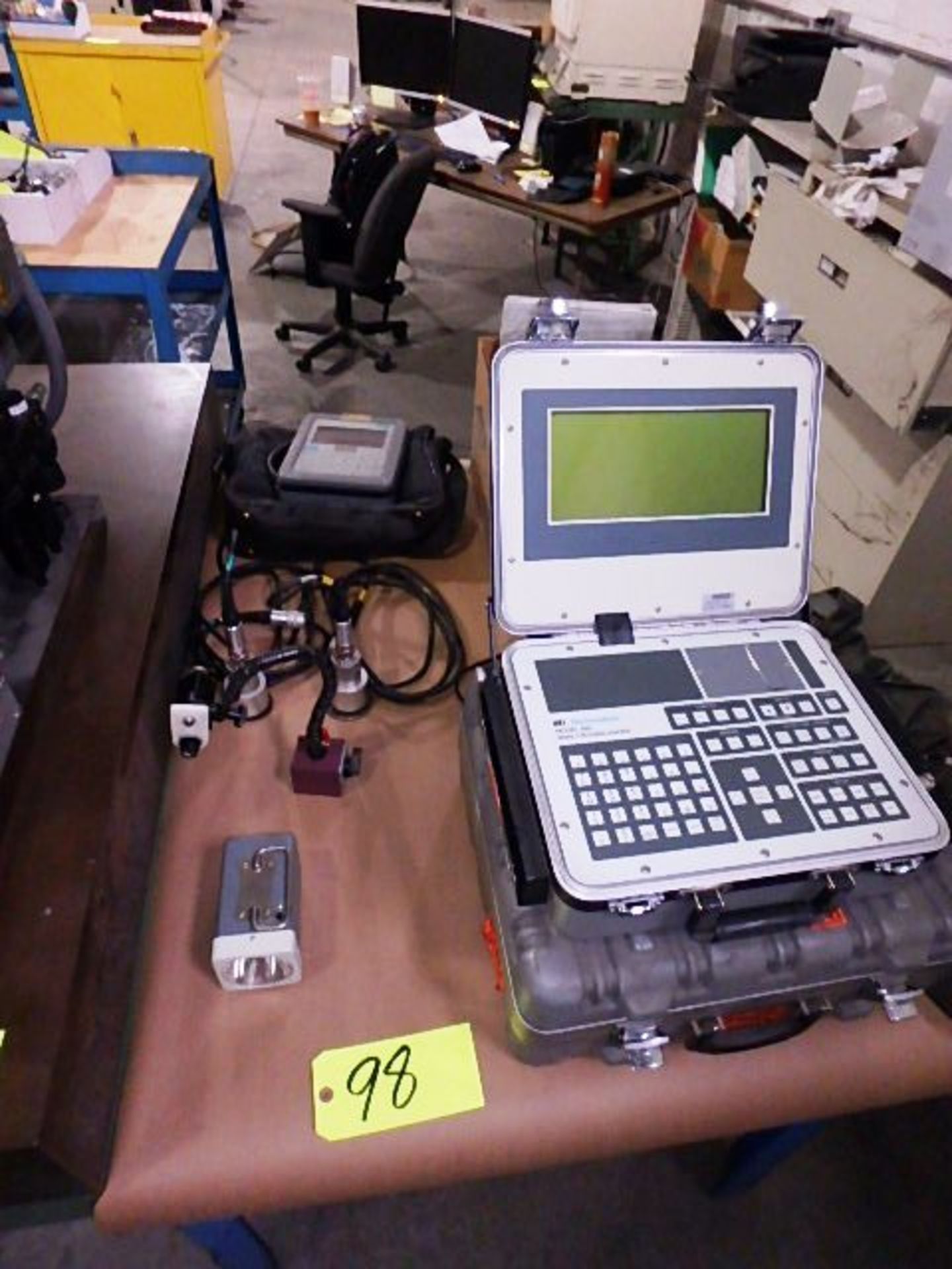 IRD Mechanalysis Model 885 Analyzer/Balancer with Strobes, Vibration Sensors