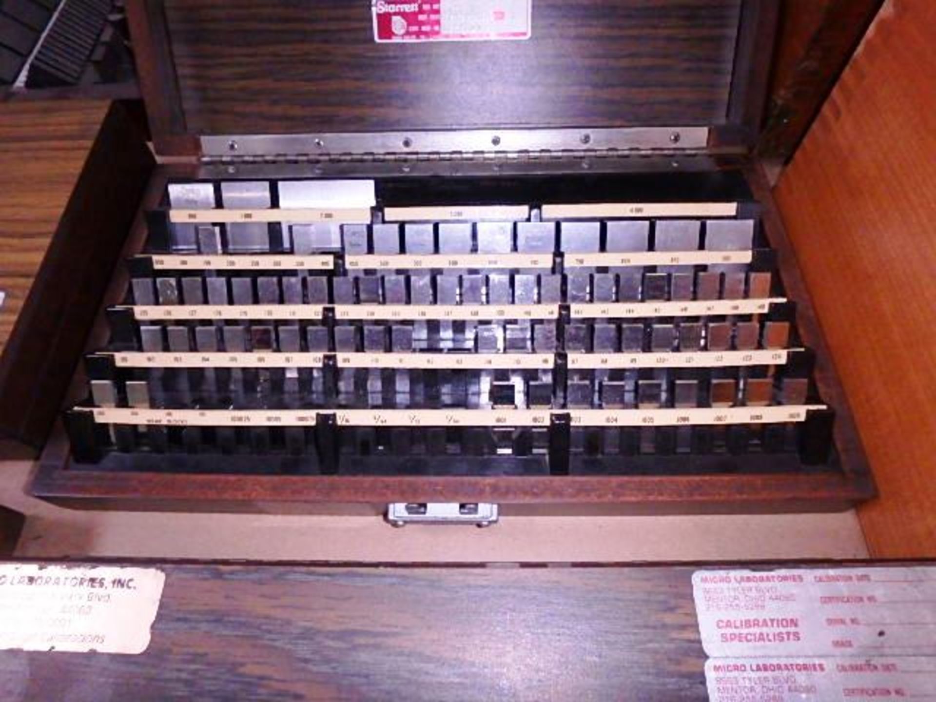 Starrett Inch Gauge Blocks, Grade 2