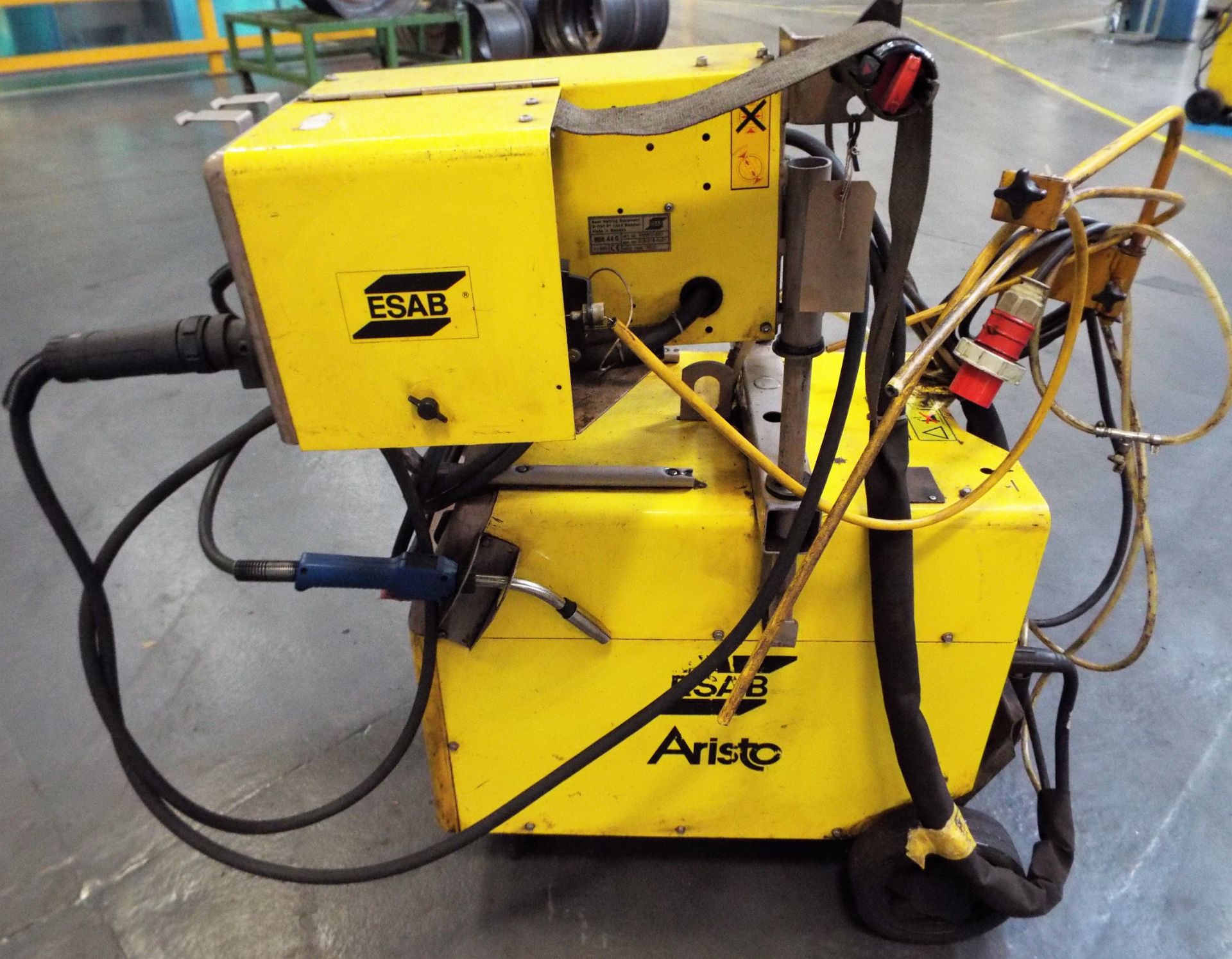 Esab Aristo Portable Welding Set (Dual Station Wire Feed) & Teach Pendant - Image 3 of 6