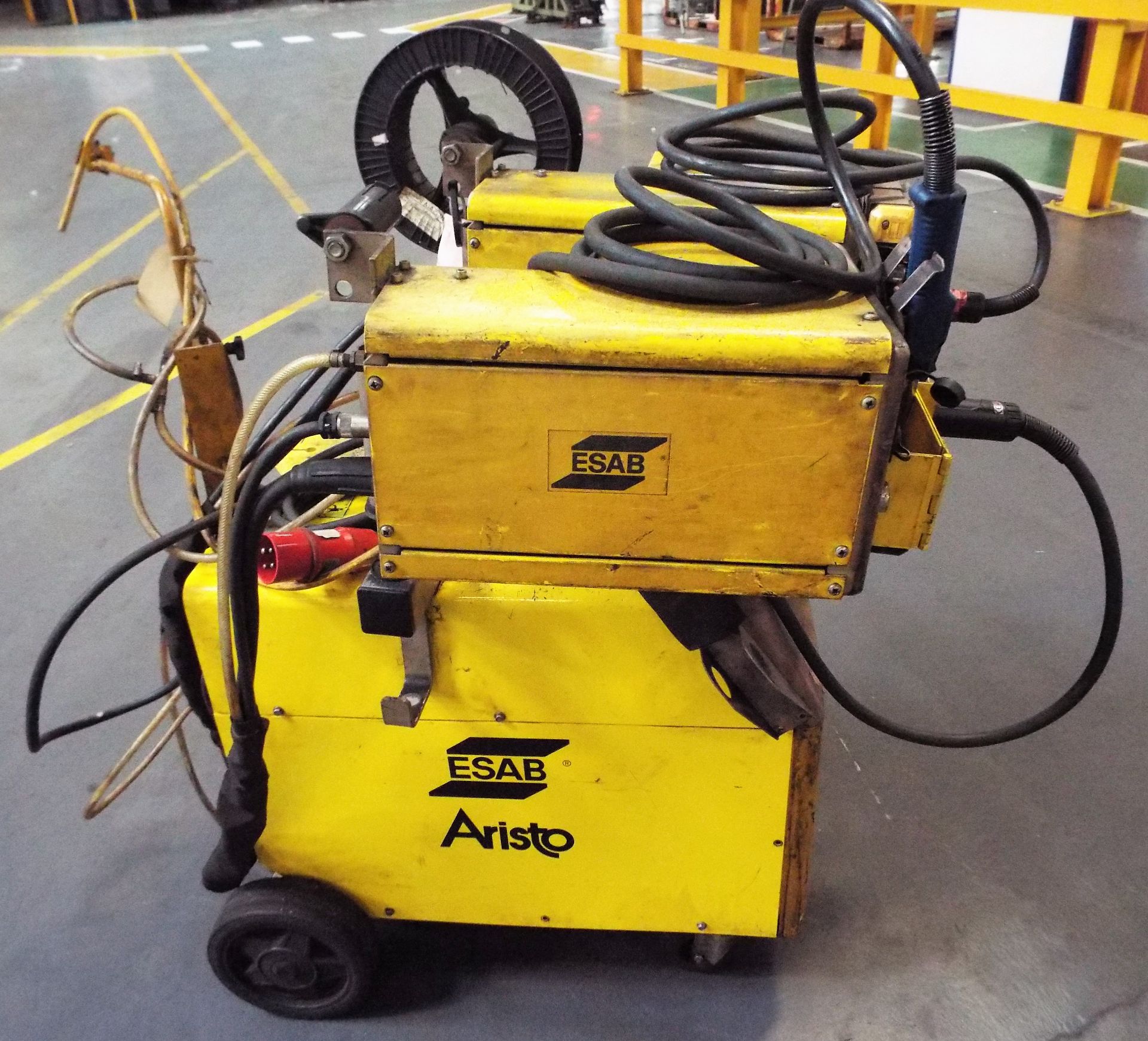 Esab Aristo Portable Welding Set (Dual Station Wire Feed) & Teach Pendant