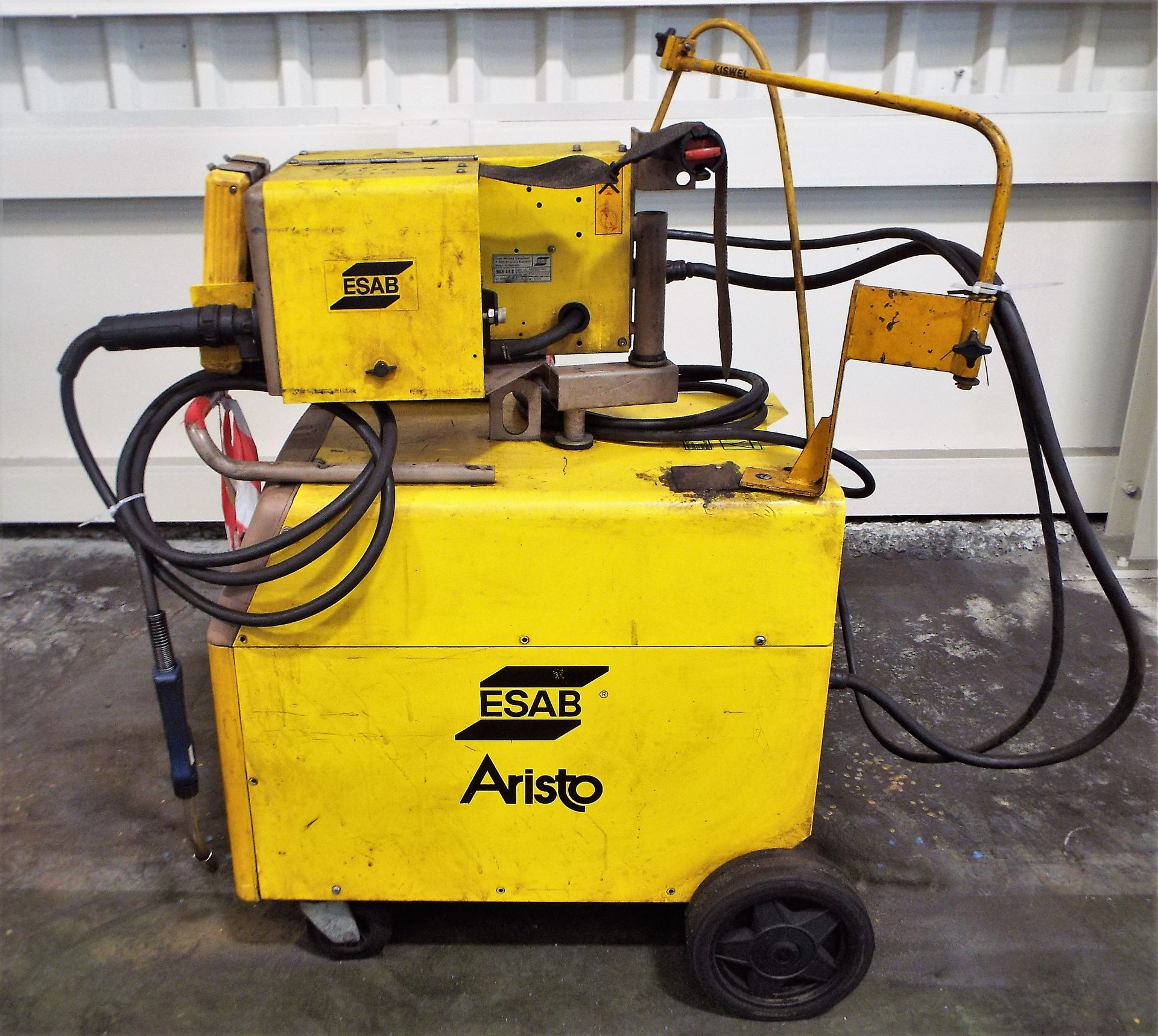 Esab Aristo Portable Welding Set complete with MEK 44C Wire Feed & PUA-1 Pendant.