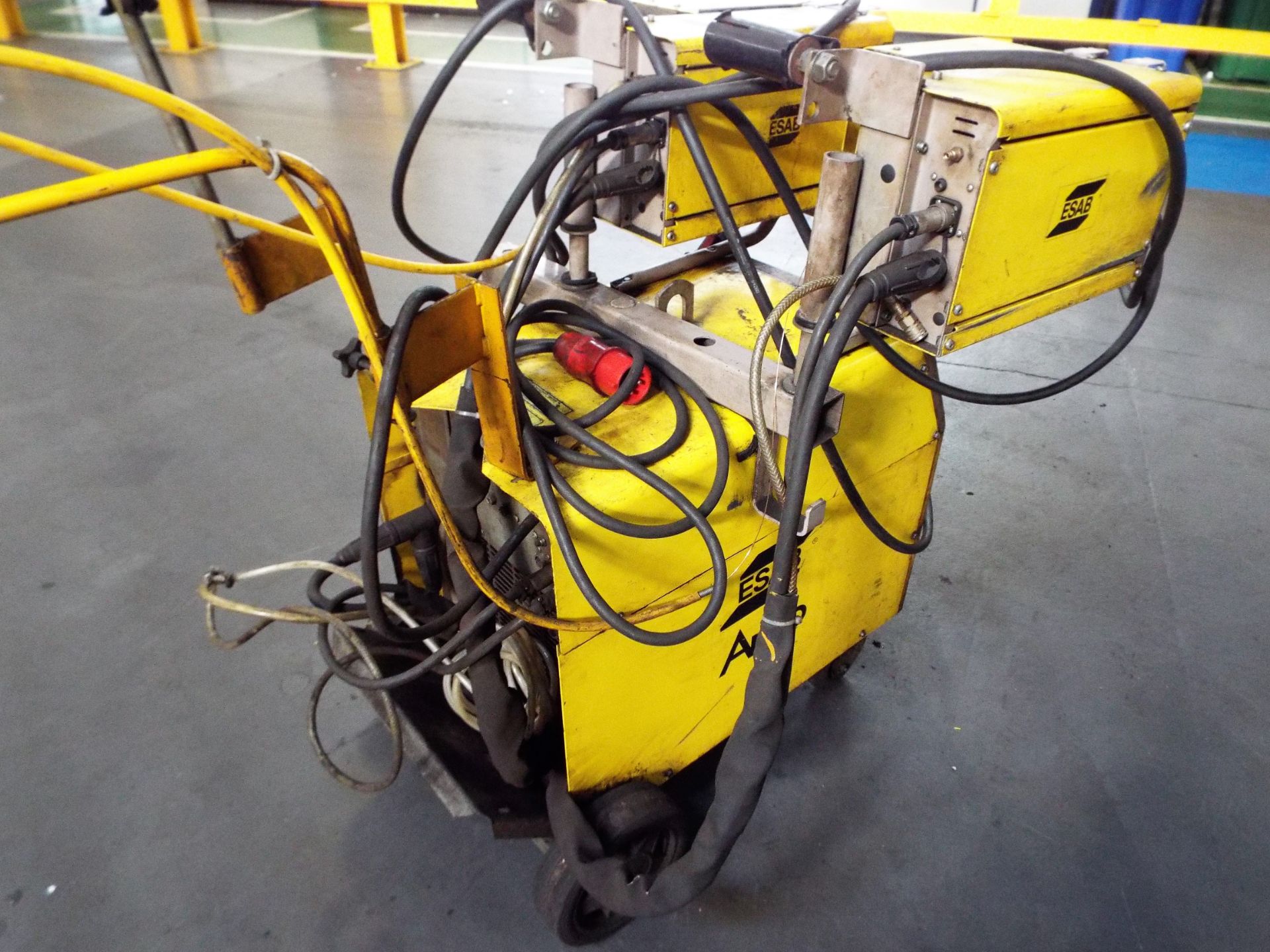 Esab Aristo Portable Welding Set complete with MEK 44C Wire Feeds & Interchangeable PUA-1 Pendant. - Image 7 of 7