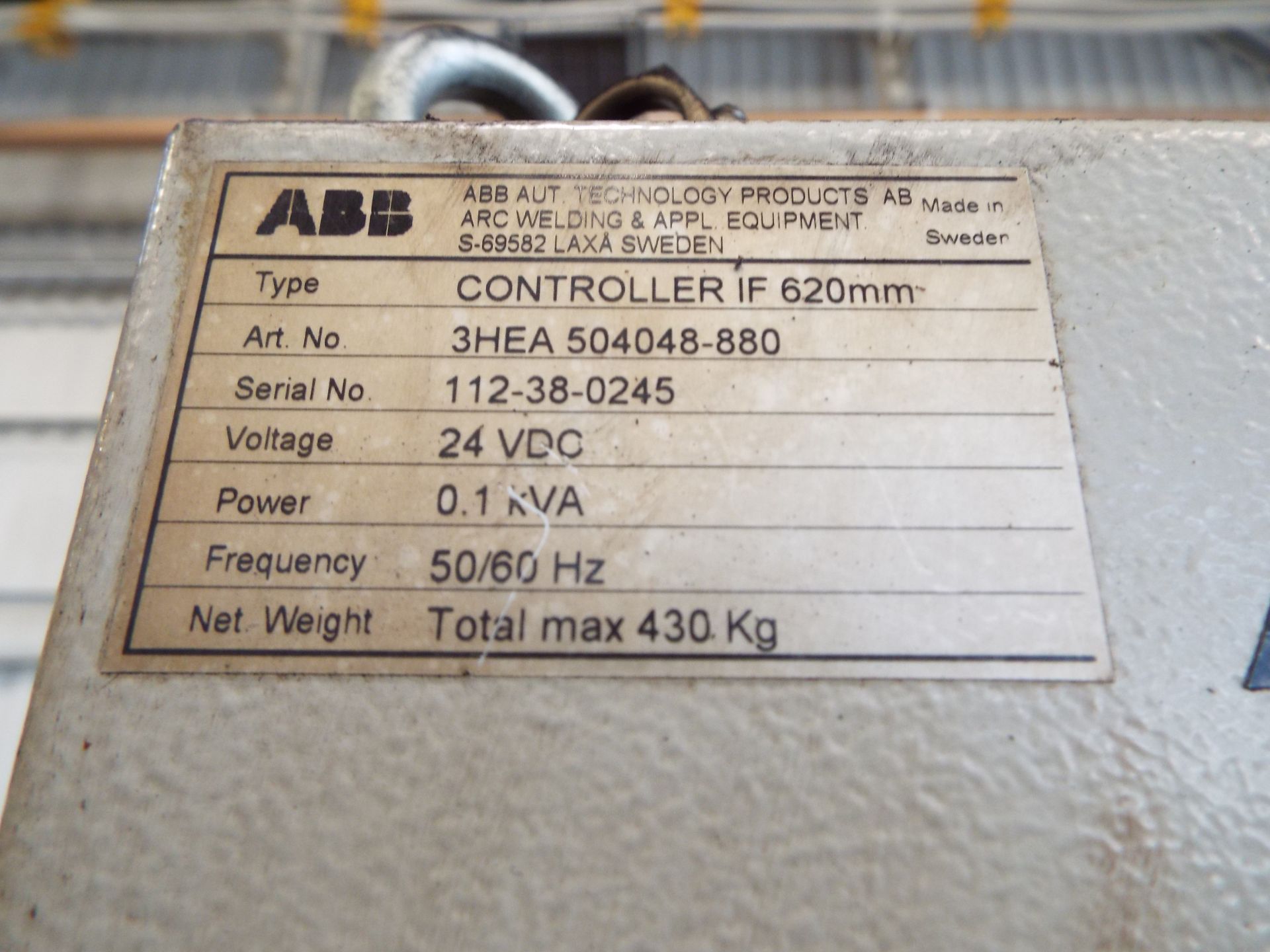 ABB-IRB 2400L Robotic MIG Welding Set. - Image 14 of 23