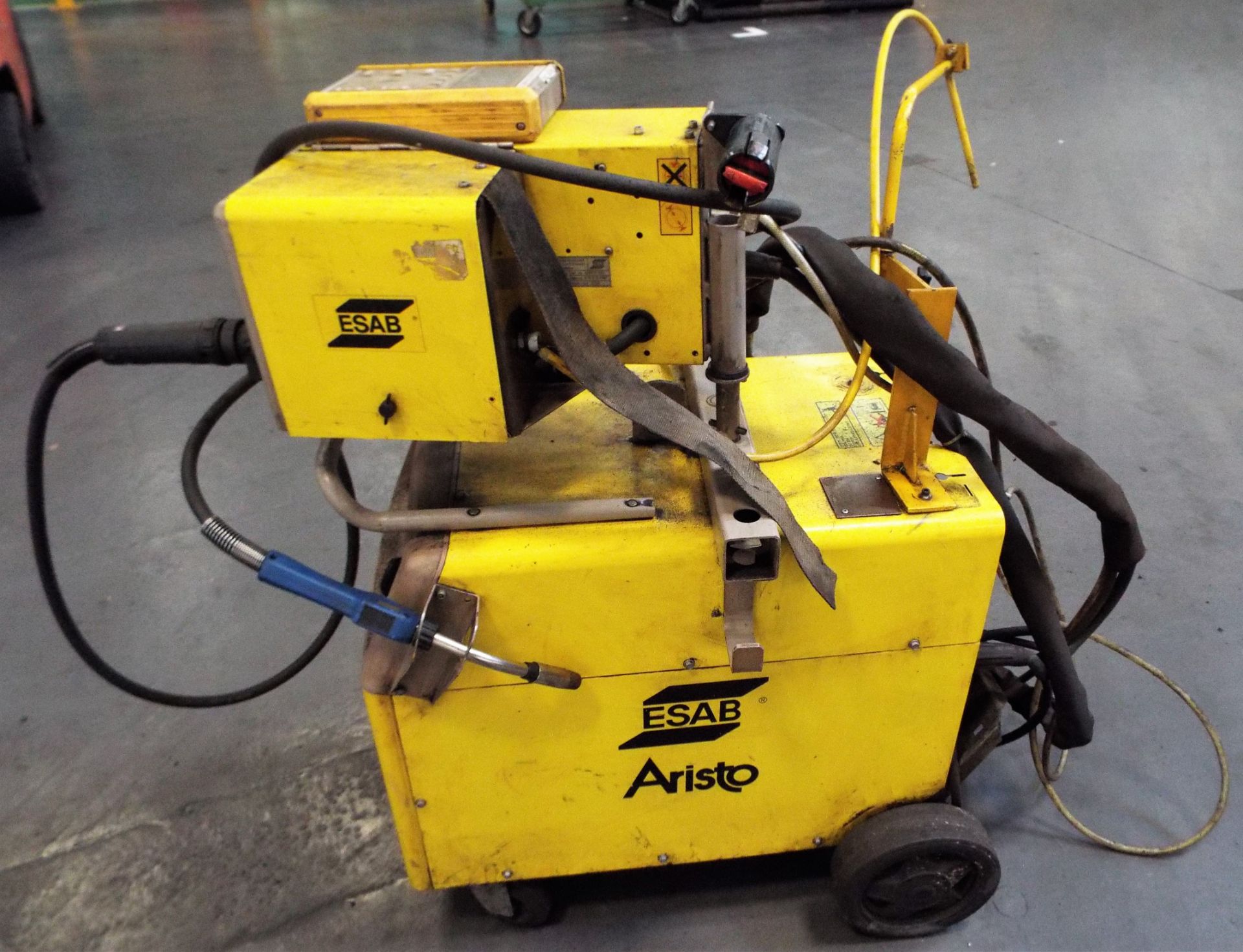 Esab Aristo Portable Welding Set cw MEK 44C Wire Feeds & PUA-1 Pendant. - Image 3 of 7