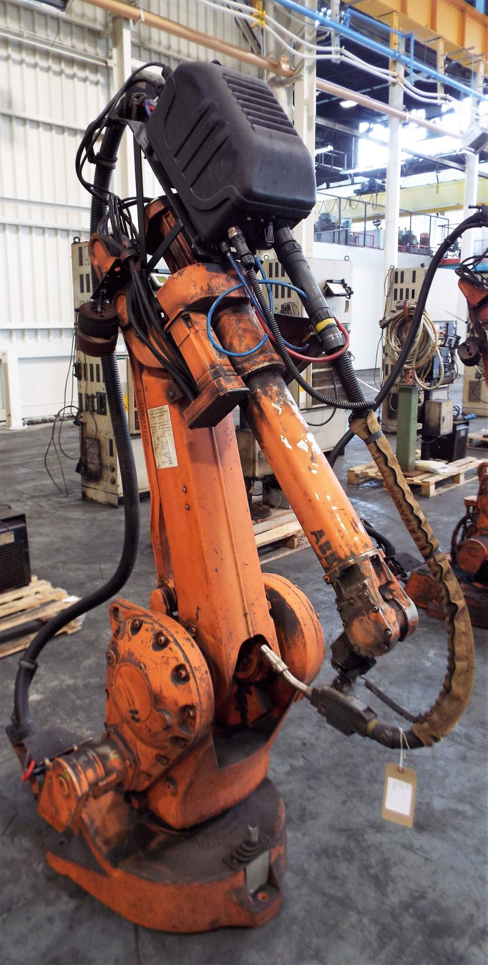 ABB-IRB 2400L Robotic MIG Welding Set. - Bild 6 aus 22