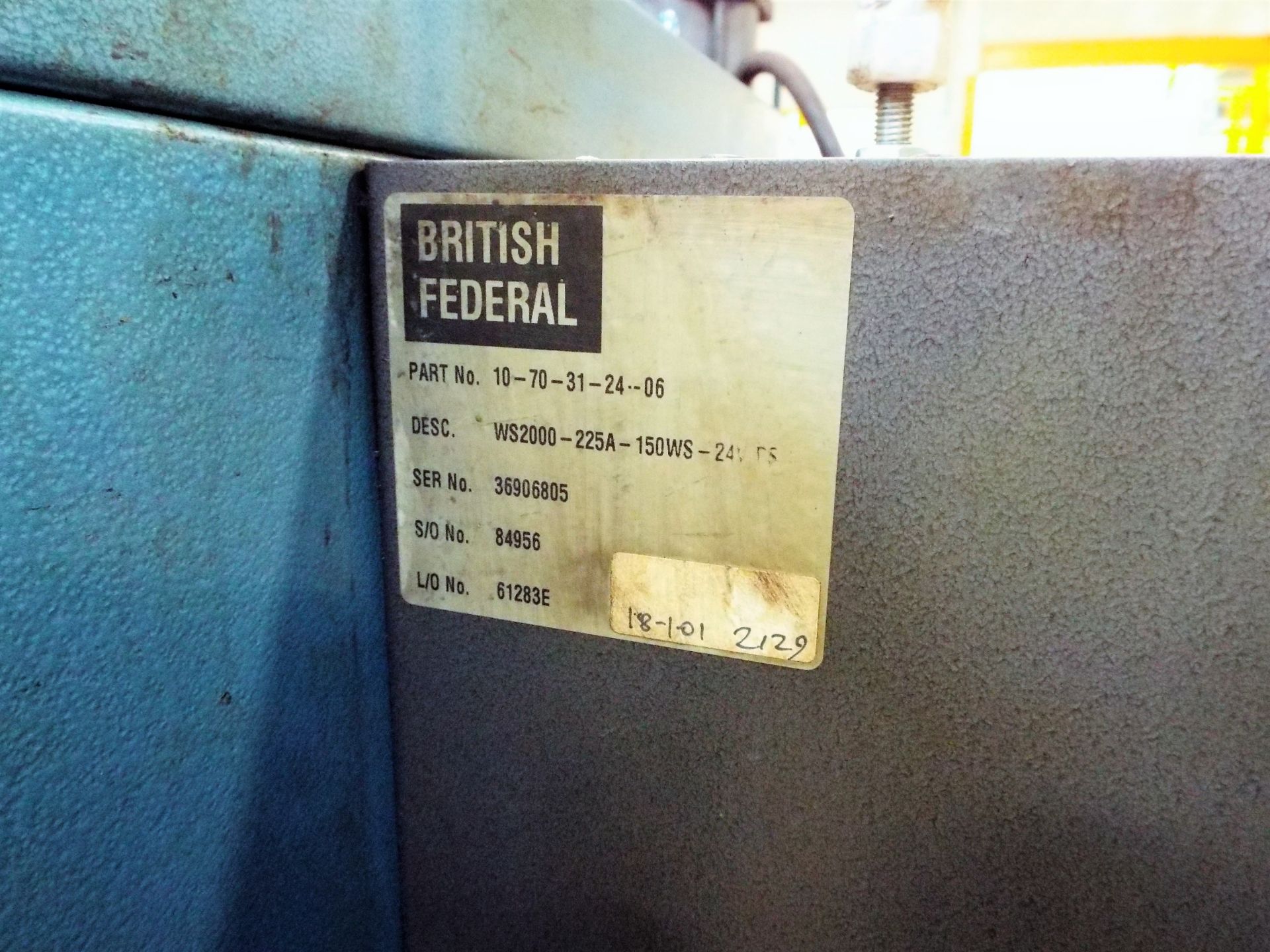 British Federal Spot Welding Cell. - Image 5 of 14