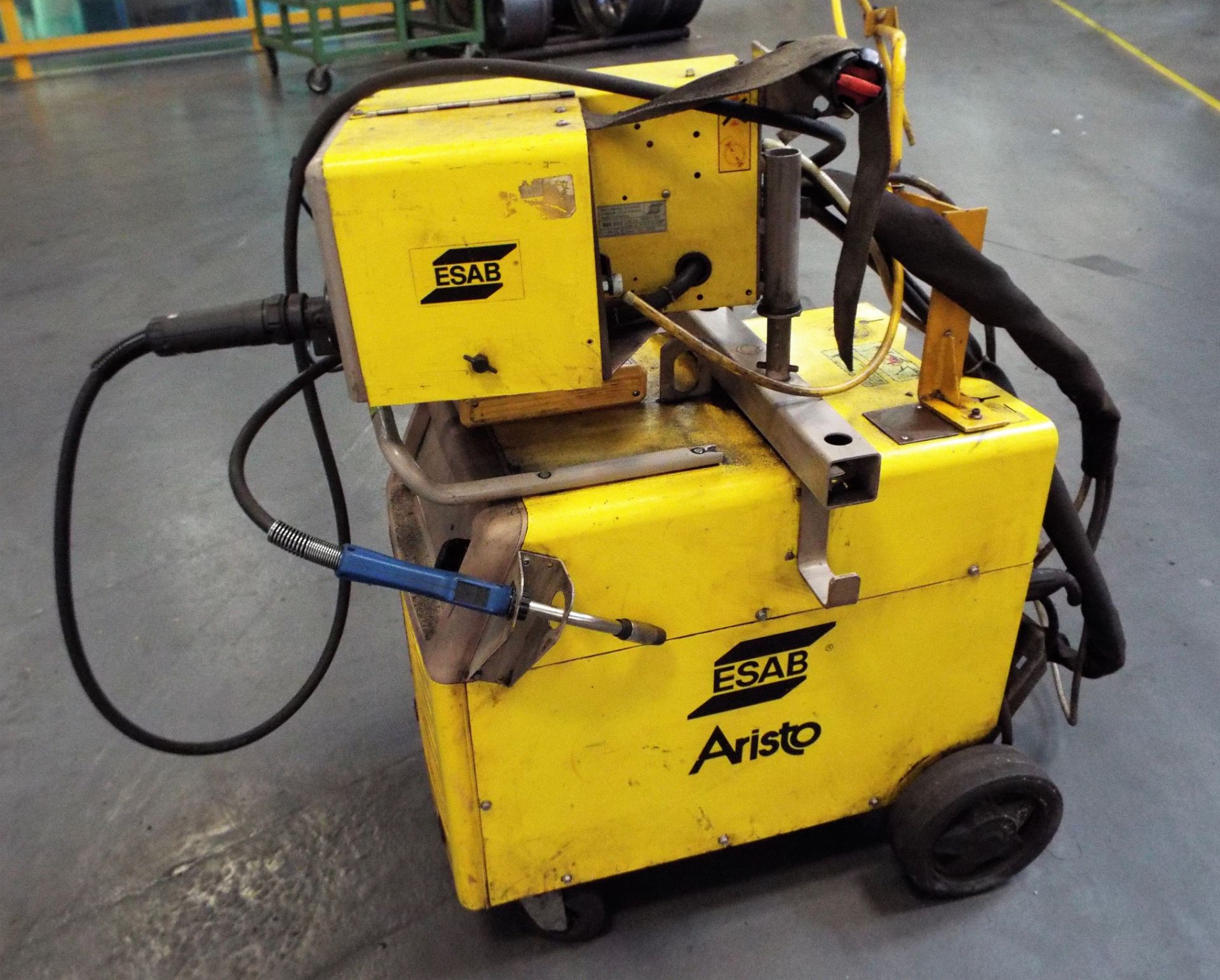 Esab Aristo Portable Welding Set cw MEK 44C Wire Feeds & PUA-1 Pendant. - Image 7 of 7