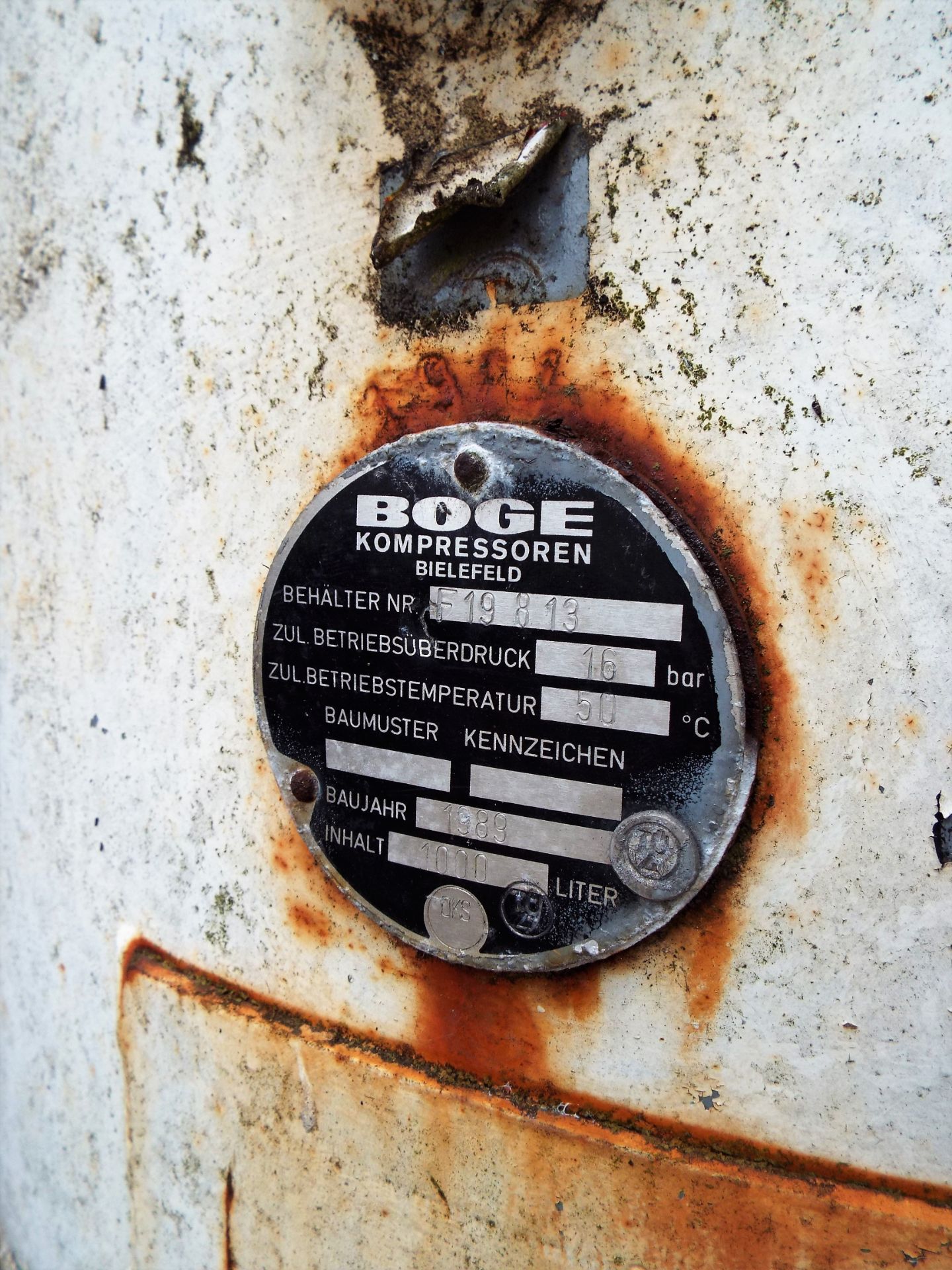 Boge Air Receiver - Image 2 of 3