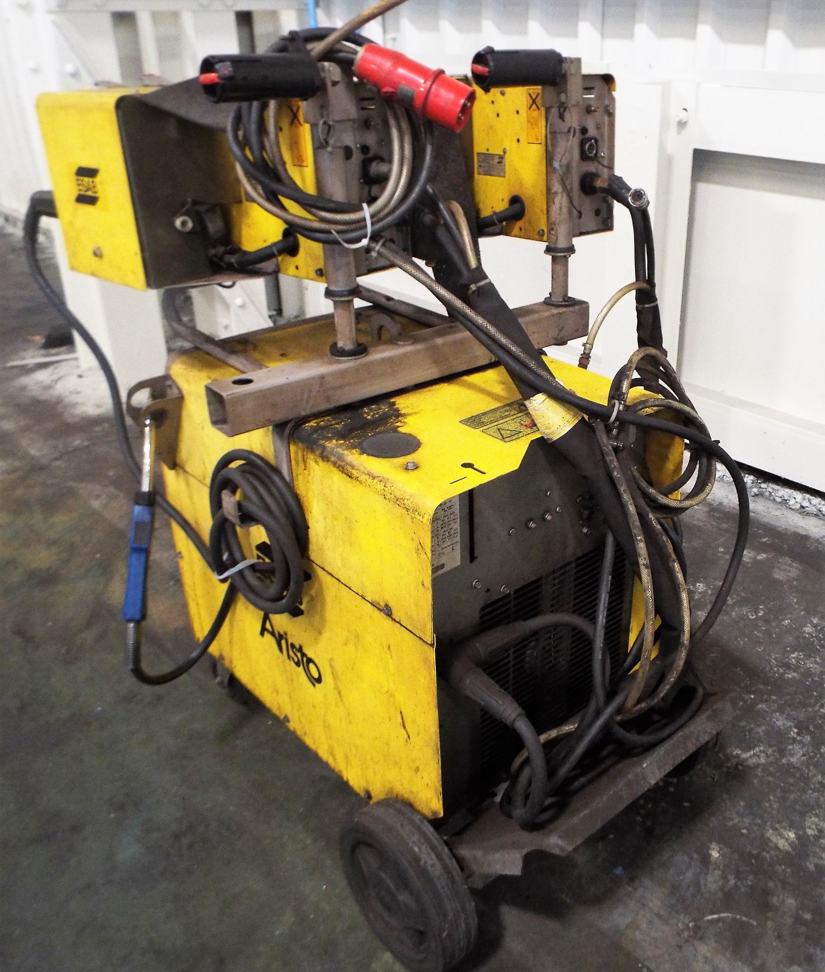 Esab Aristo LUD 450 Portable Welding Set with dual station MEK 44C Wire Feeds & PUA-1 Pendant. - Image 4 of 7