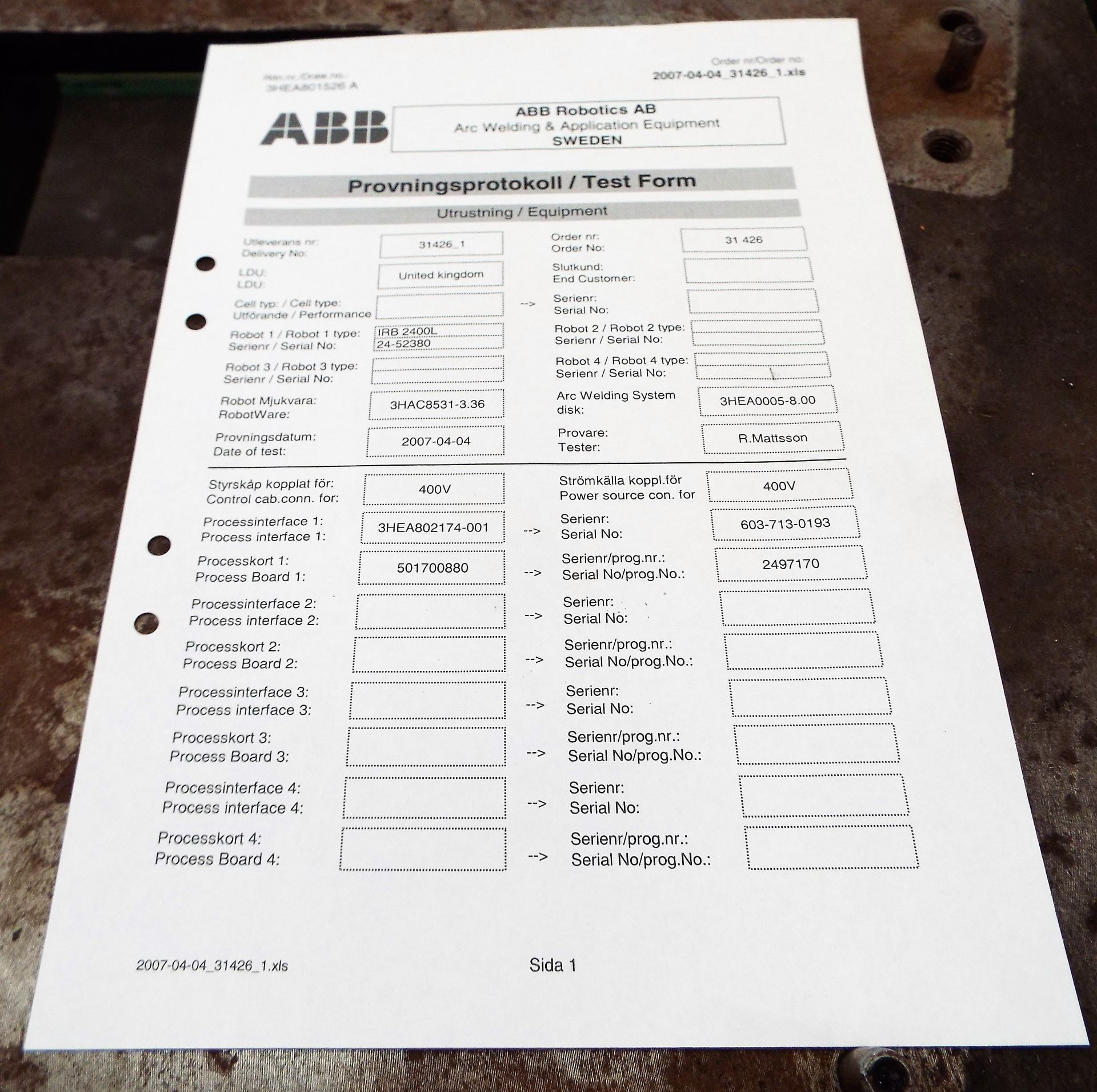 ABB-IRB-2400L-IRC5 Mig Welding Robot Set - Image 12 of 32