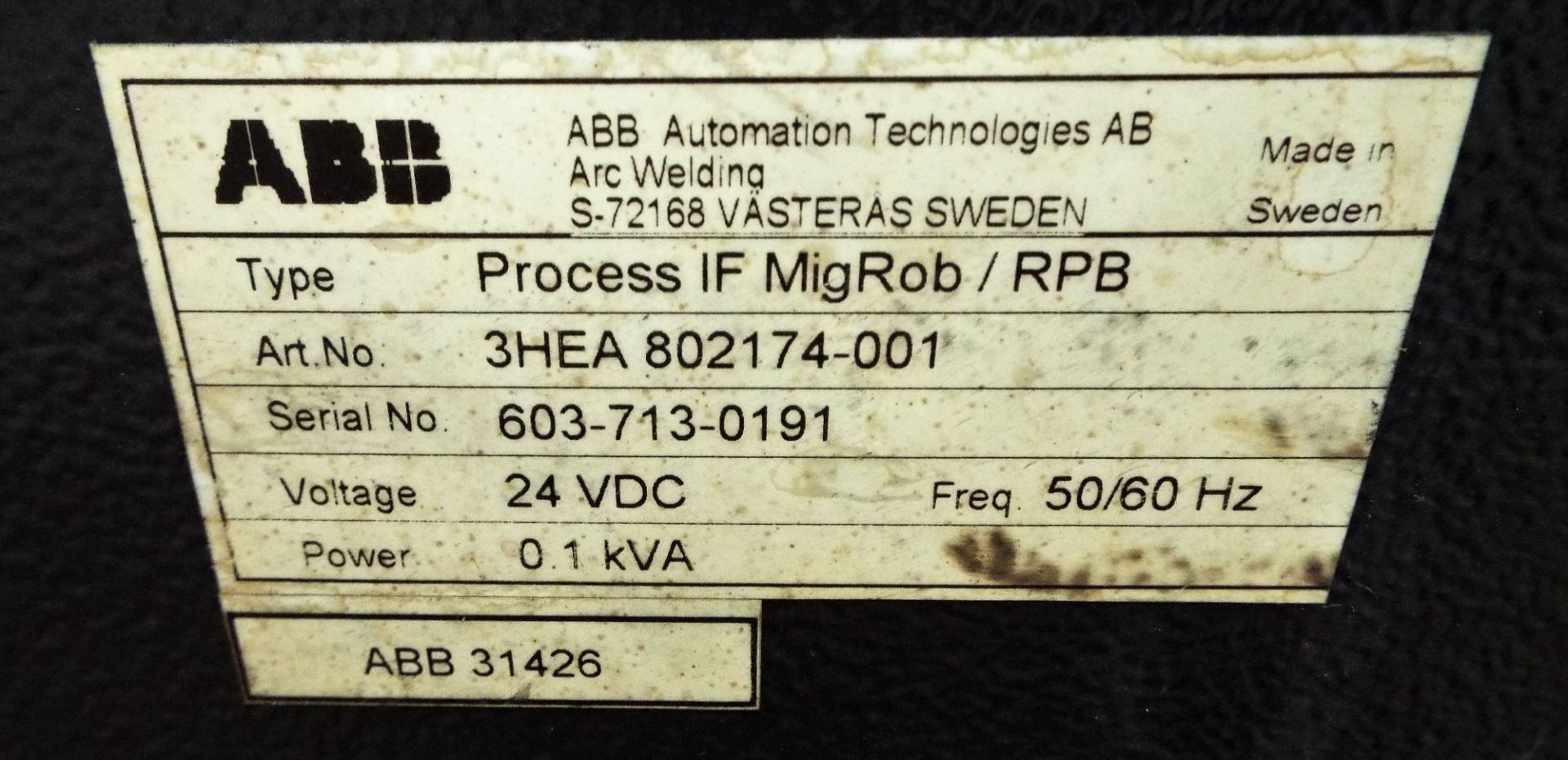 ABB-IRB-2400L-IRC5 Mig Welding Robot. - Image 4 of 19